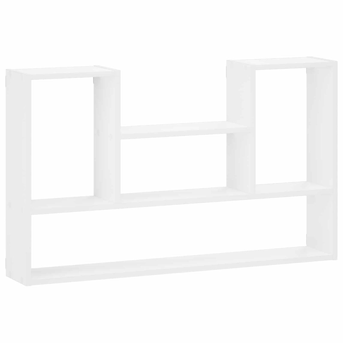 vidaXL Półka ścienna Biały 100 x 17 x 60 cm Drewno inżynieryjne