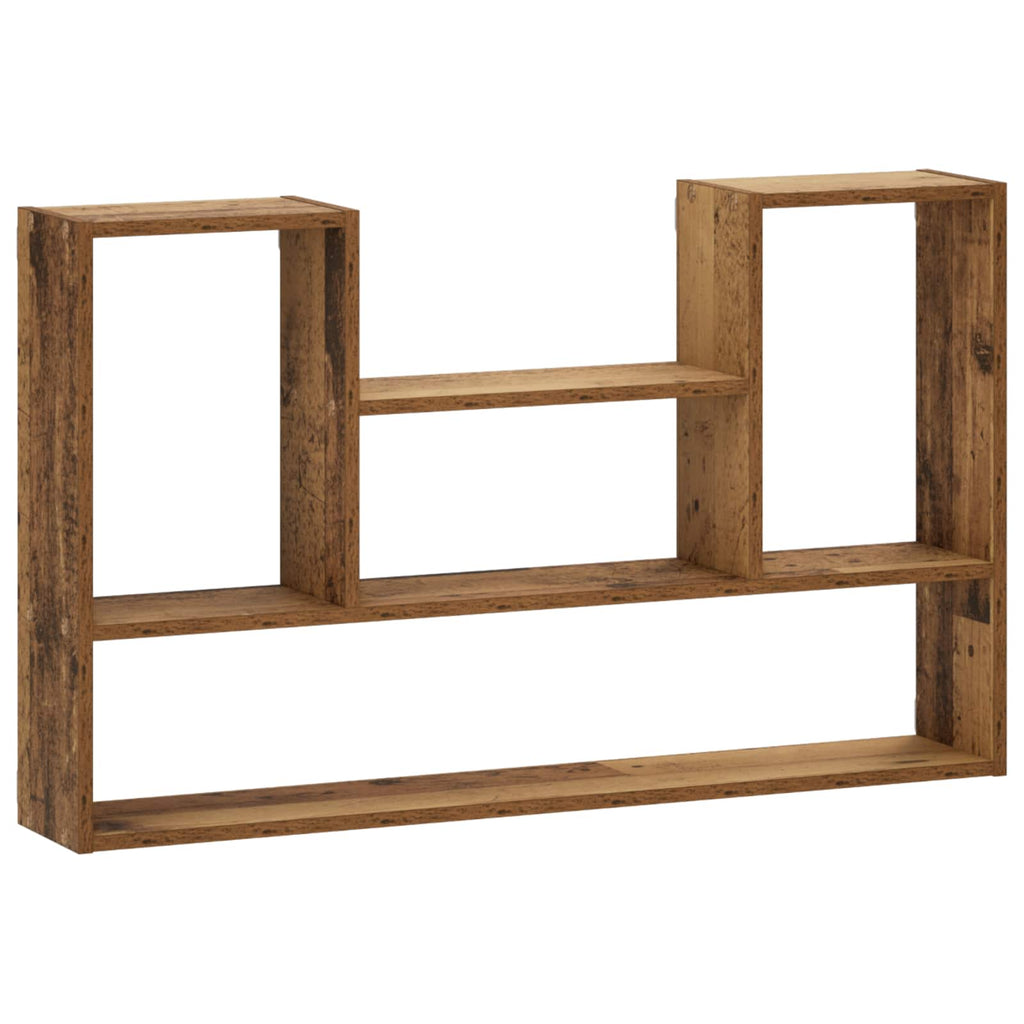 vidaXL Półka ścienna Stare drewno 100 x 17 x 60 cm Drewno inżynieryjne