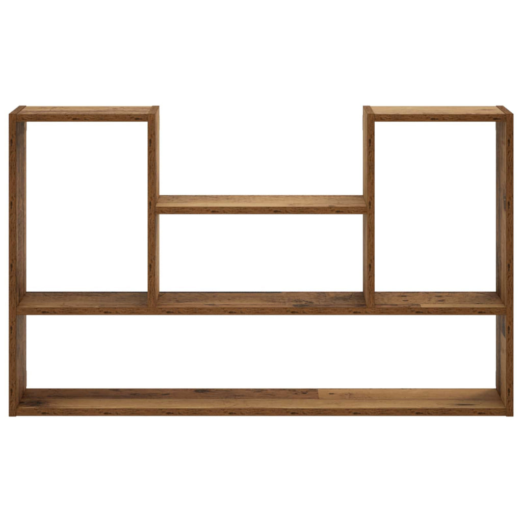 vidaXL Półka ścienna Stare drewno 100 x 17 x 60 cm Drewno inżynieryjne