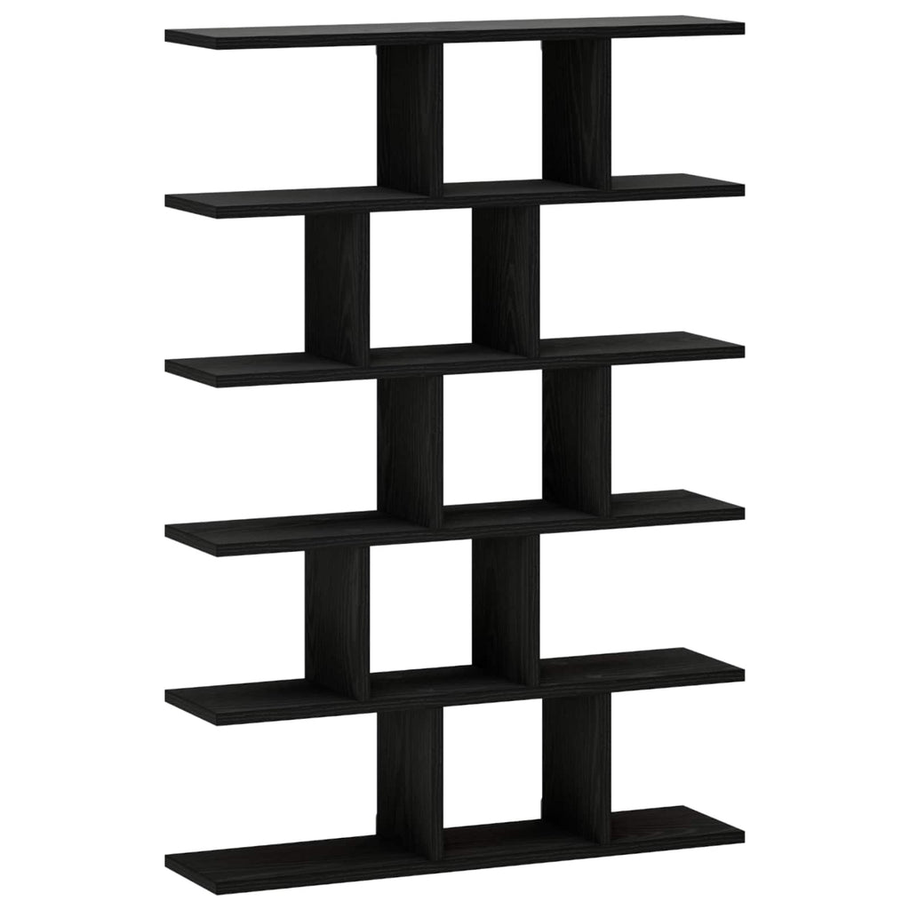 vidaXL Półka ścienna Czarny dąb 70 x 17 x 101 cm