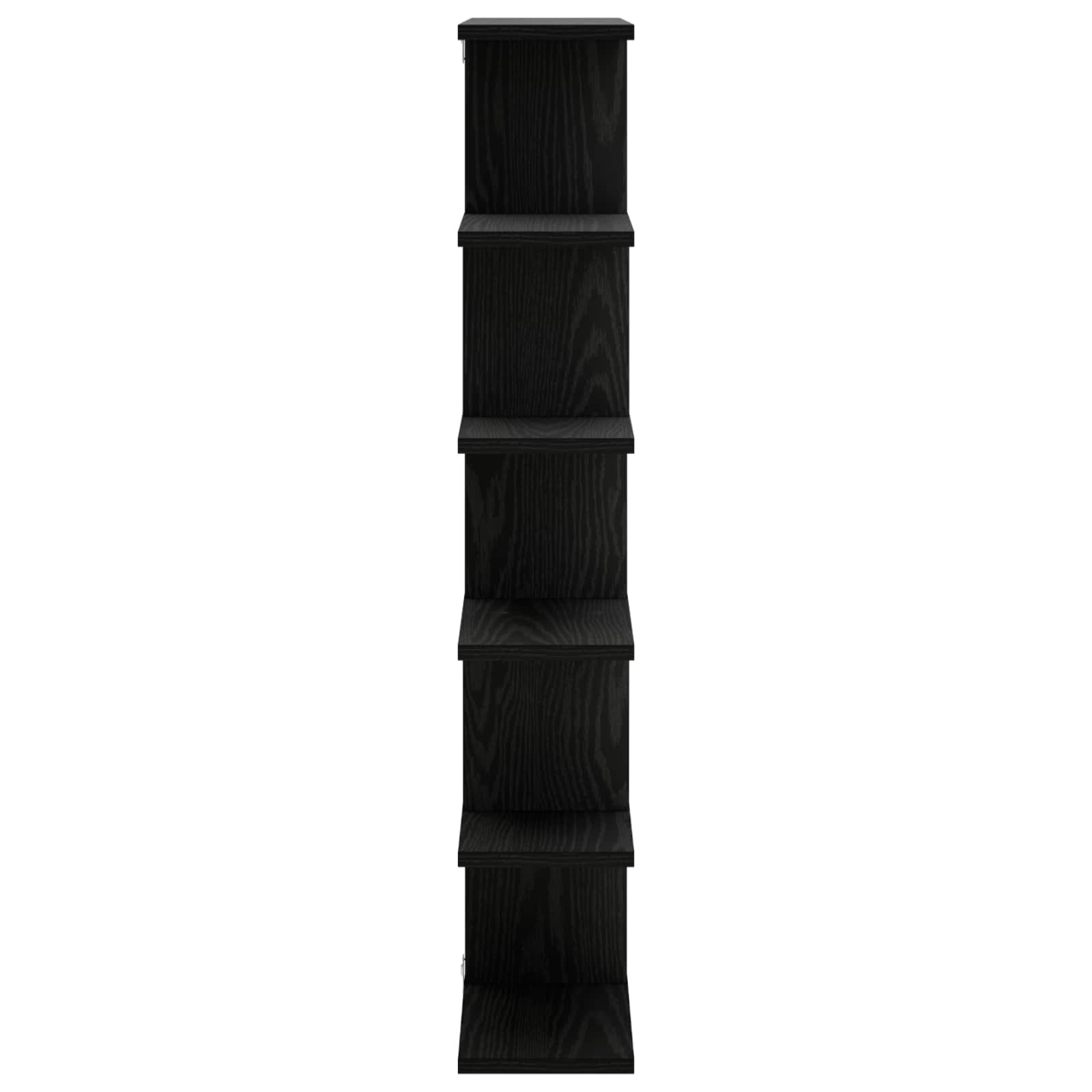 vidaXL Półka ścienna Czarny dąb 70 x 17 x 101 cm