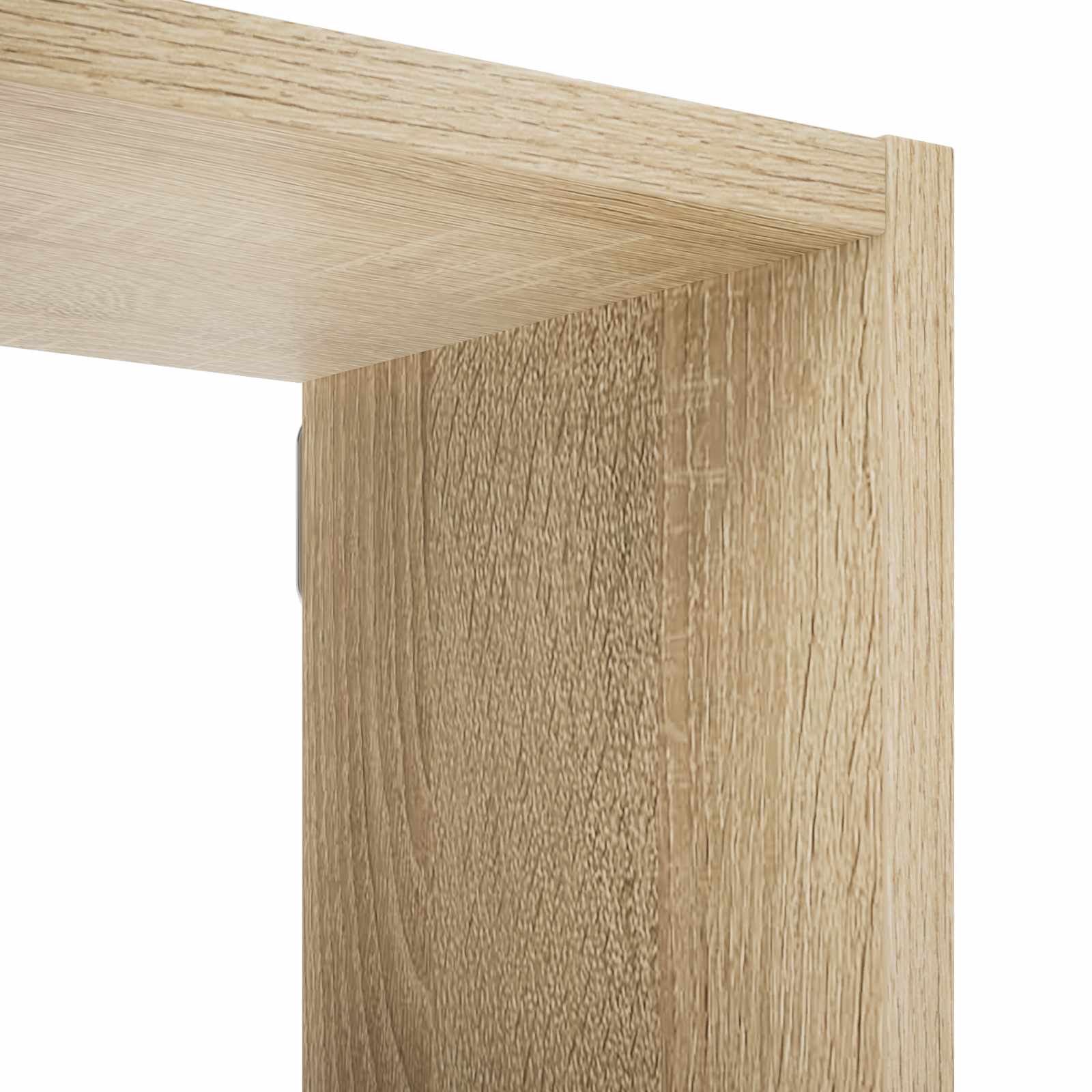 vidaXL Półka ścienna dąb Sonoma 70 x 17 x 101 cm
