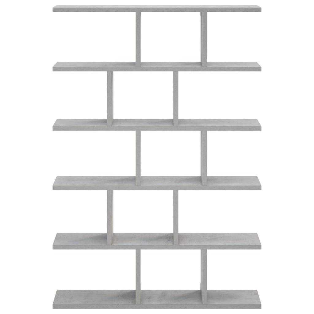 vidaXL Półka ścienna Betonowy szary 70 x 17 x 101 cm