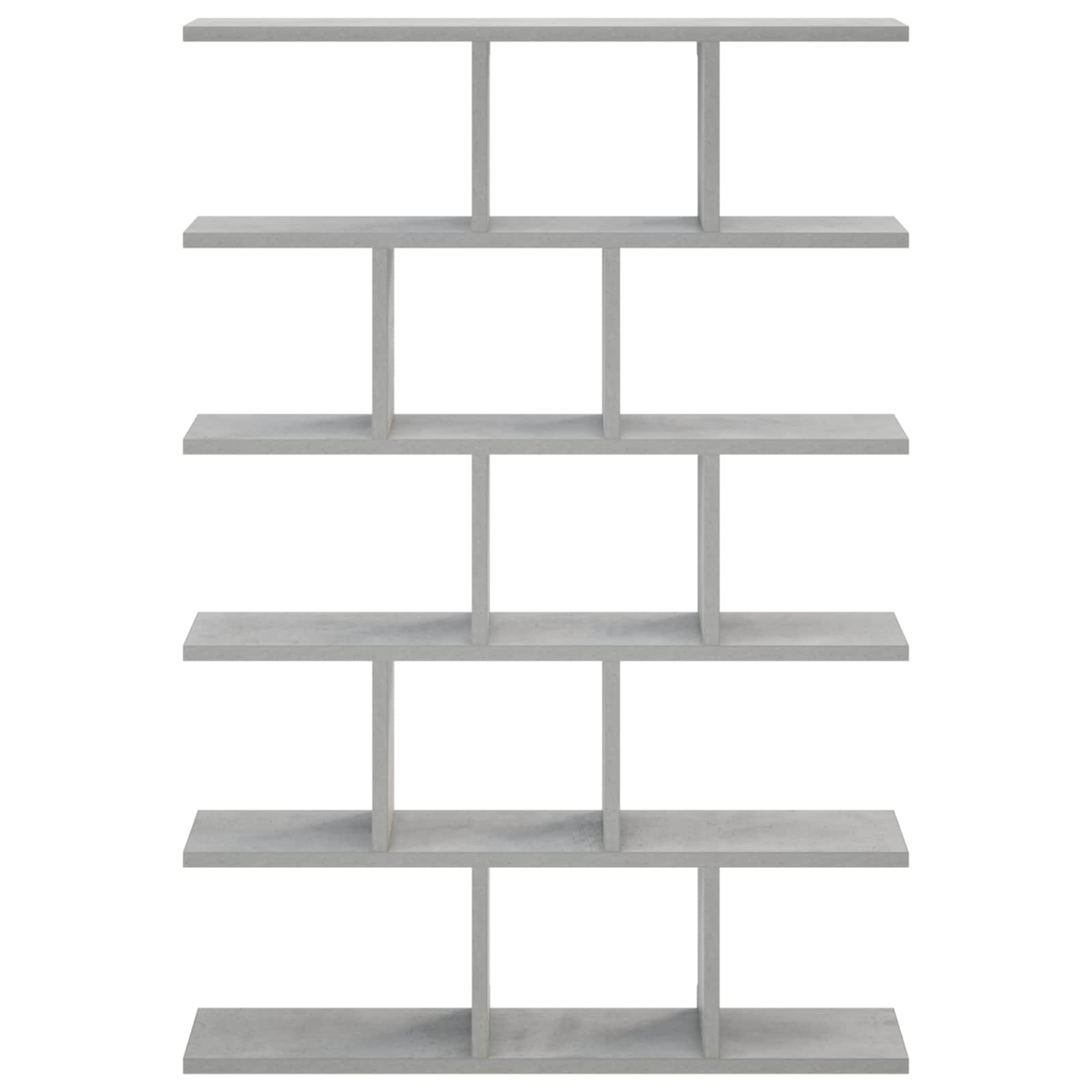 vidaXL Półka ścienna Betonowy szary 70 x 17 x 101 cm