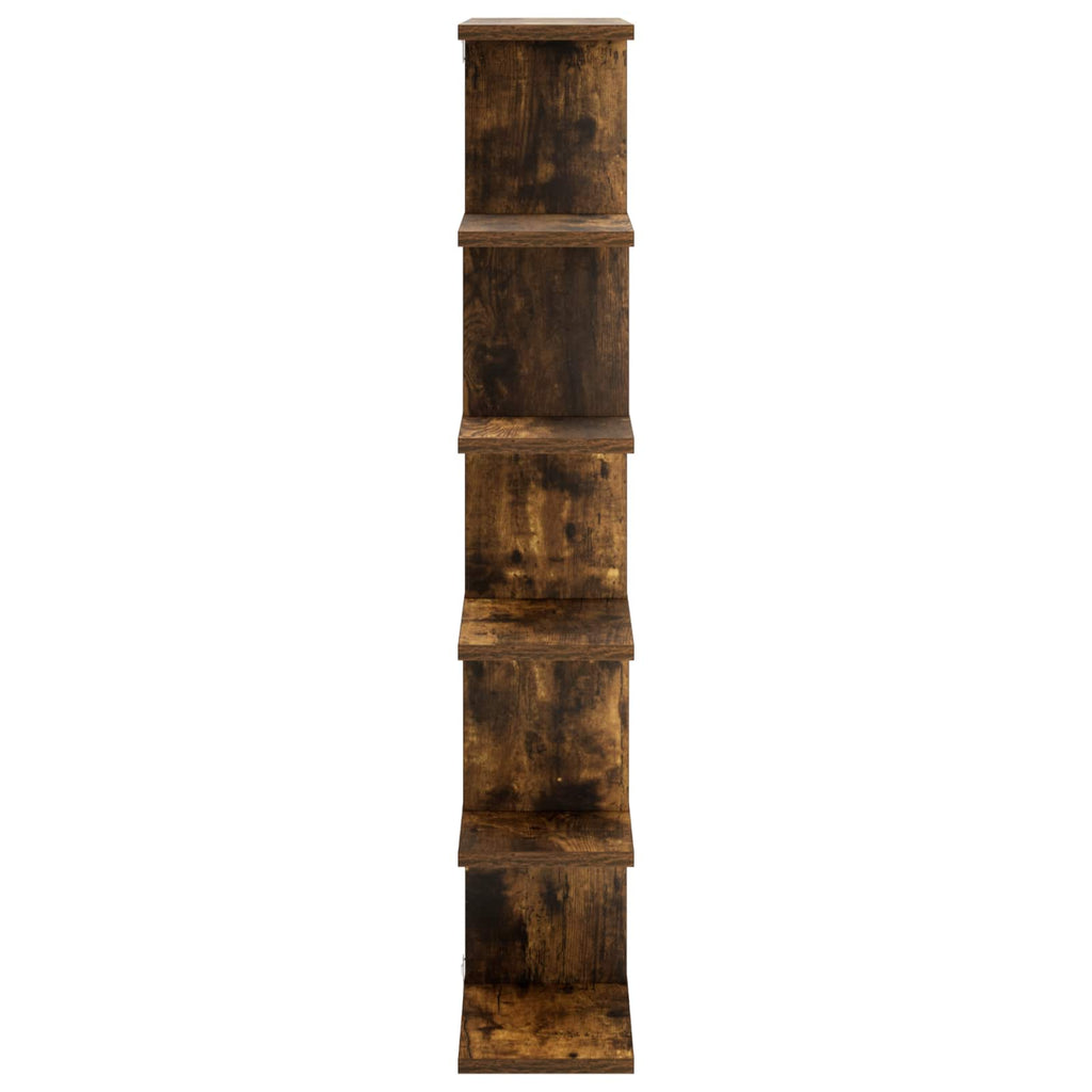 vidaXL Półka ścienna Dąb wędzony 70 x 17 x 101 cm