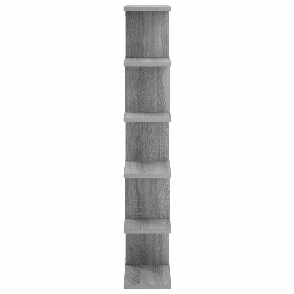 vidaXL Półka ścienna Szary Sonoma 70 x 17 x 101 cm