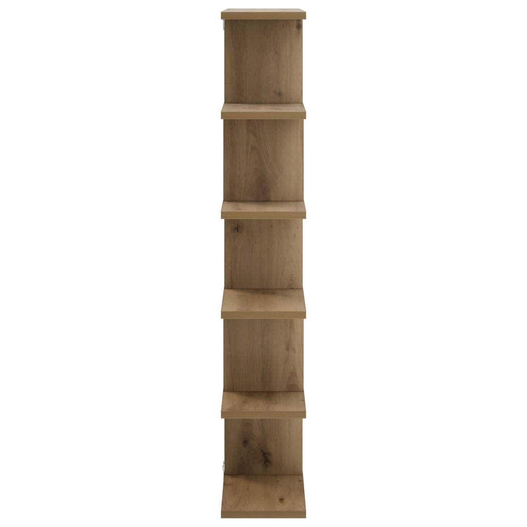 vidaXL Półka ścienna Dąb artisan 70 x 17 x 101 cm