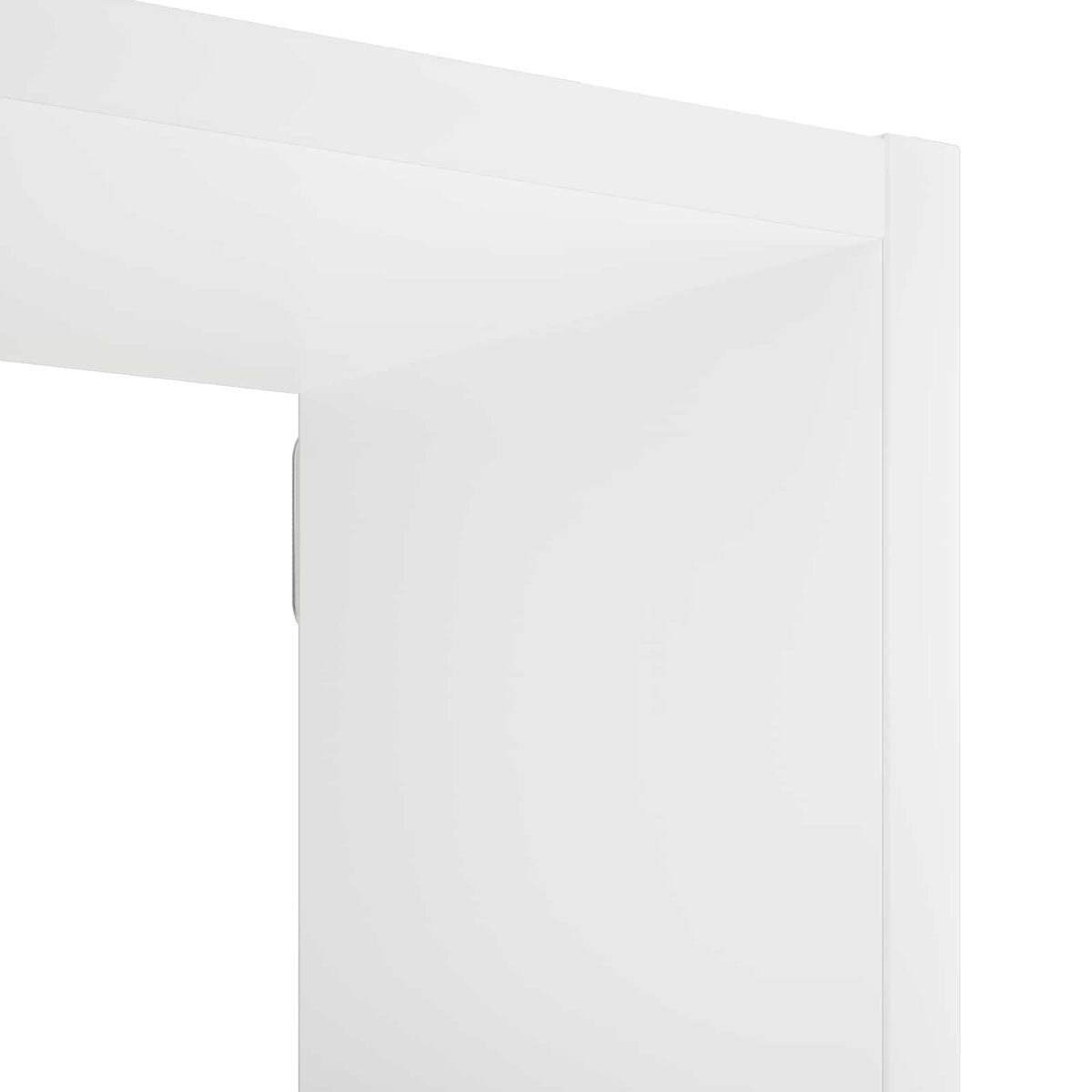 vidaXL Półka ścienna Biały 70 x 17 x 101 cm Drewno inżynieryjne