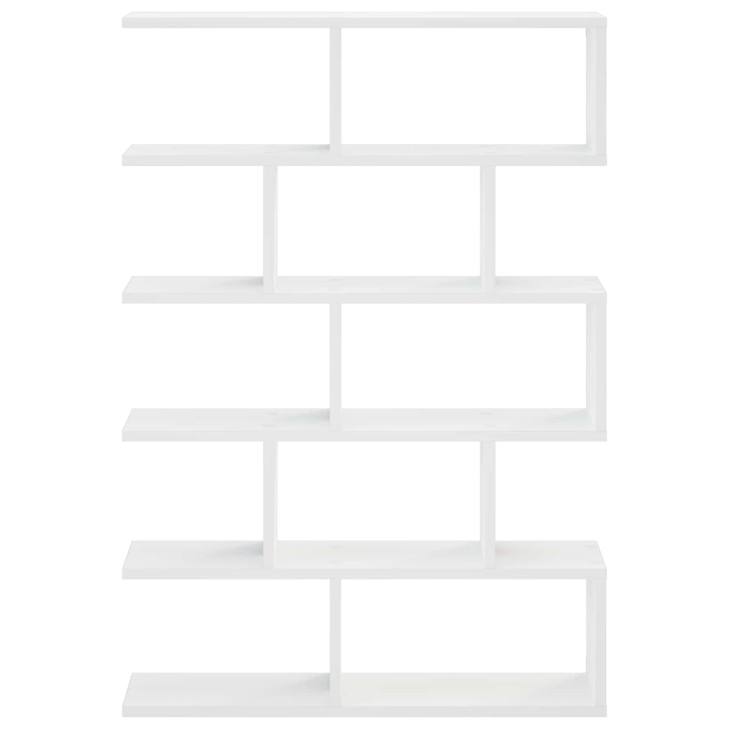 vidaXL Półka ścienna Biały 70 x 17 x 101 cm Drewno inżynieryjne
