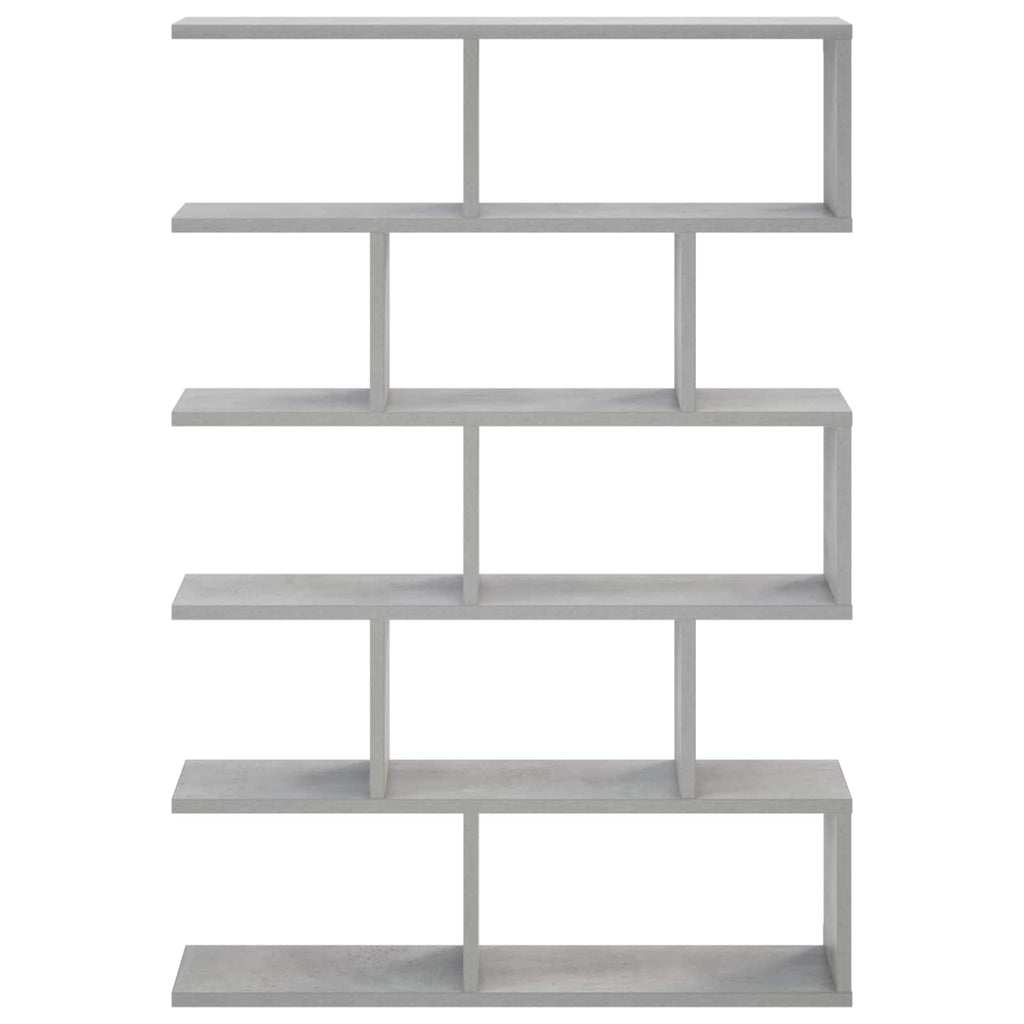 vidaXL Półka ścienna Betonowy szary 70 x 17 x 101 cm