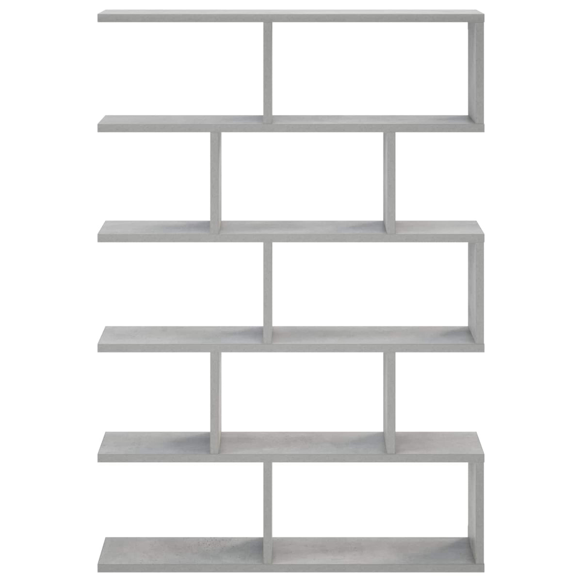 vidaXL Półka ścienna Betonowy szary 70 x 17 x 101 cm
