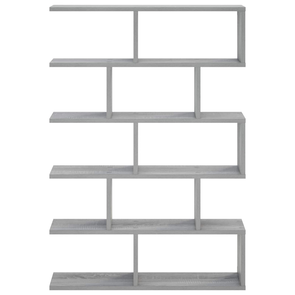 vidaXL Półka ścienna Szary Sonoma 70 x 17 x 101 cm Drewno inżynieryjne