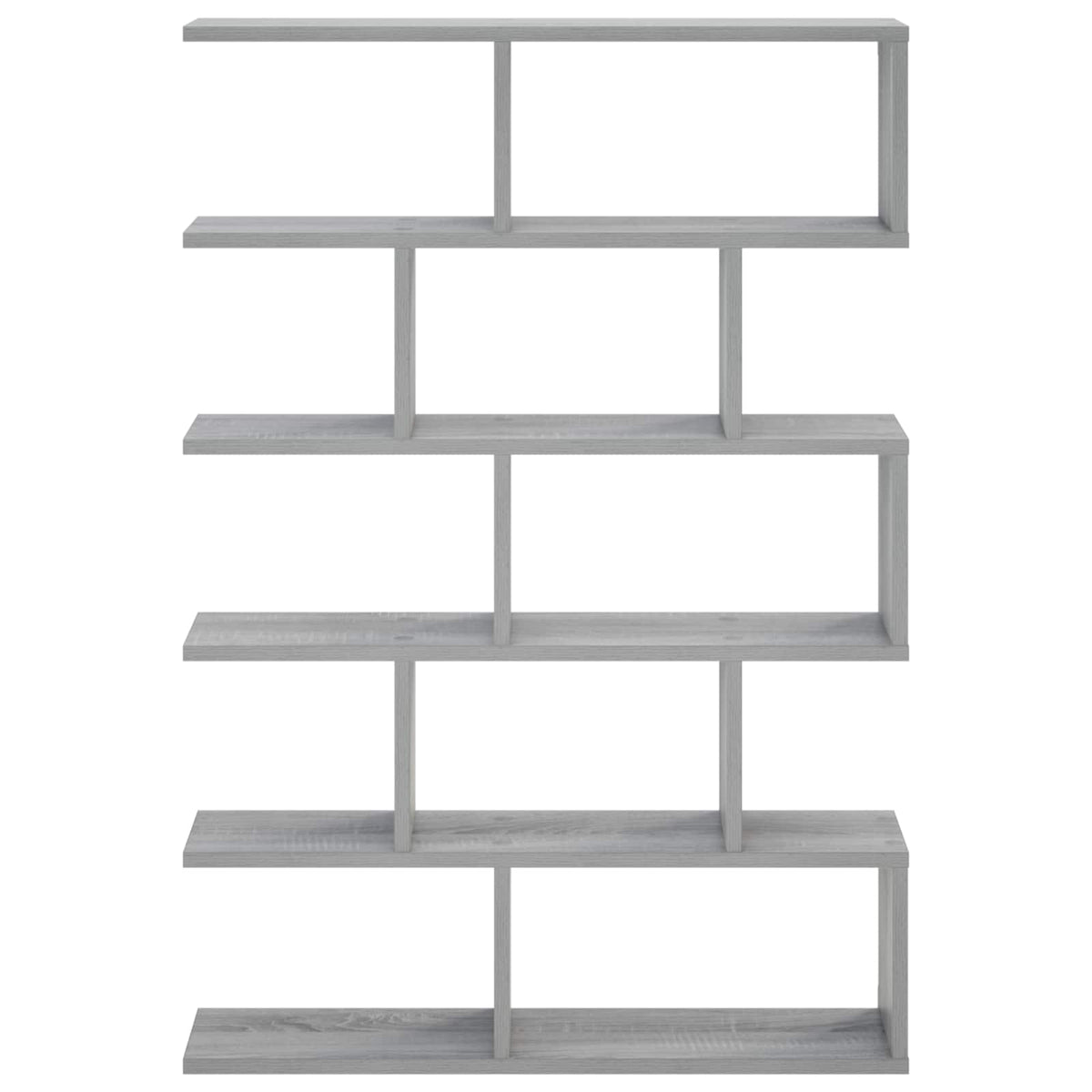 vidaXL Półka ścienna Szary Sonoma 70 x 17 x 101 cm Drewno inżynieryjne
