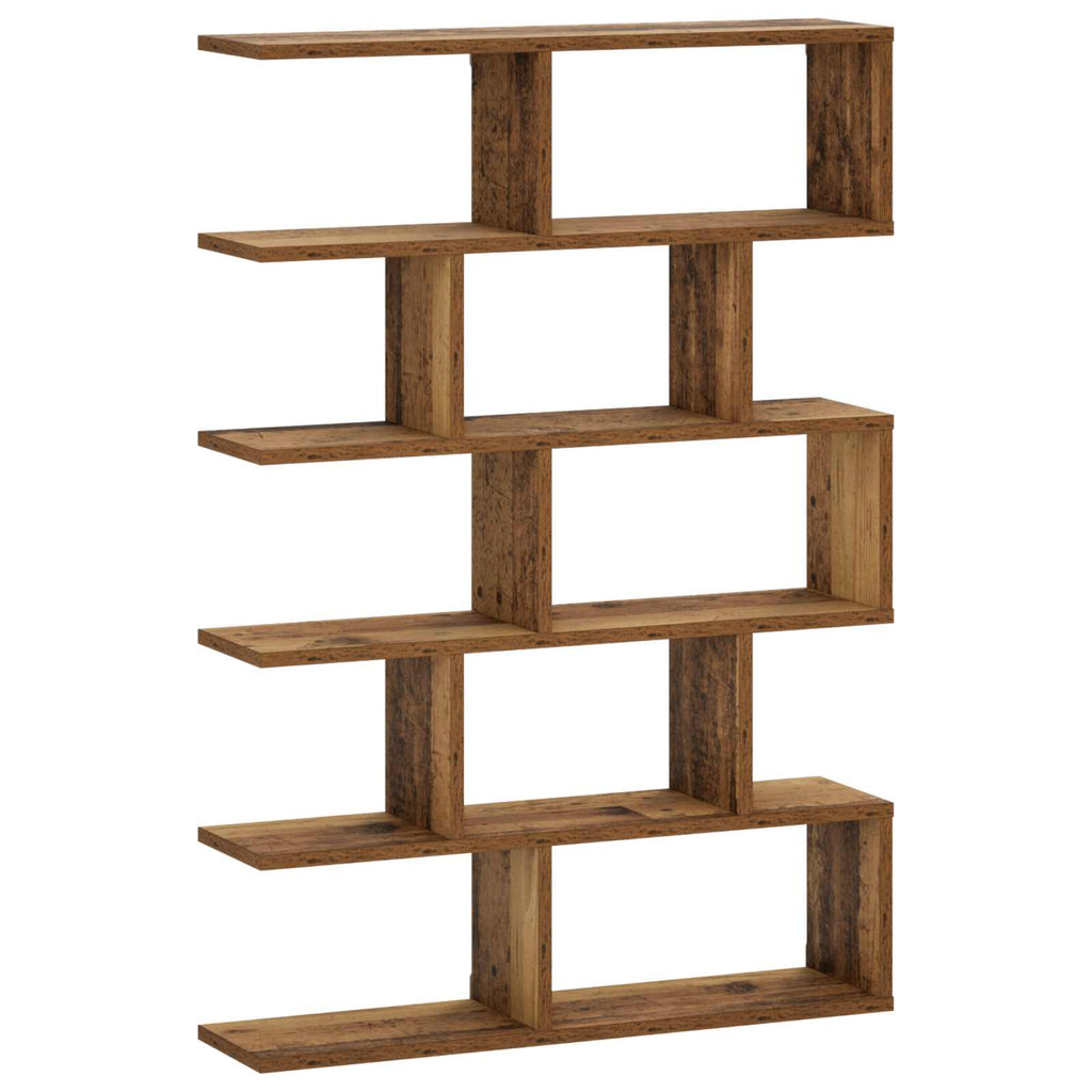 vidaXL Półka ścienna Stare drewno 70 x 17 x 101 cm Drewno inżynieryjne