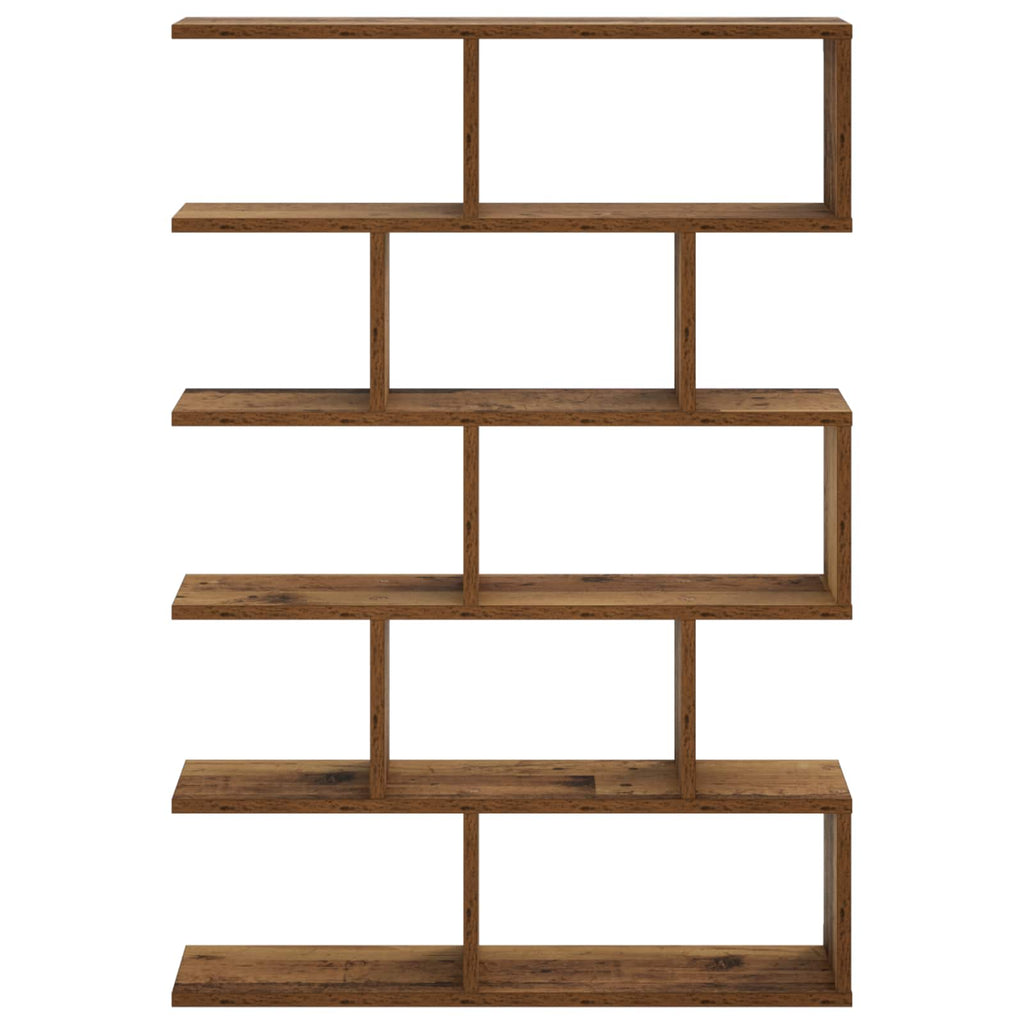 vidaXL Półka ścienna Stare drewno 70 x 17 x 101 cm Drewno inżynieryjne