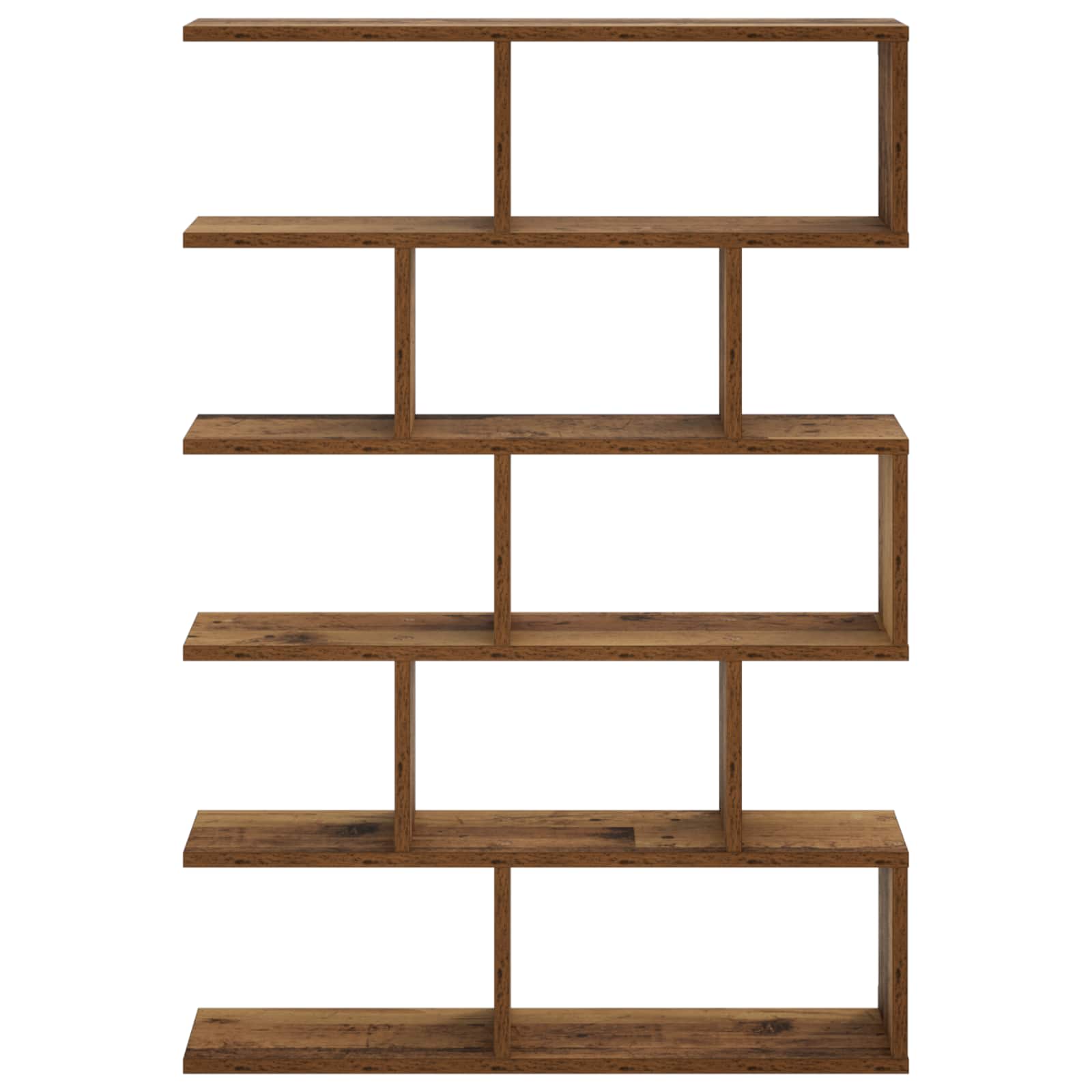 vidaXL Półka ścienna Stare drewno 70 x 17 x 101 cm Drewno inżynieryjne