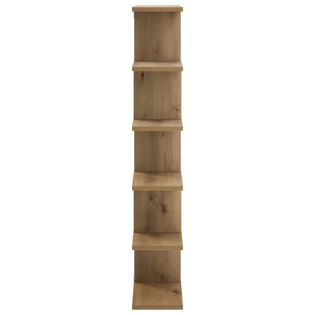 vidaXL Półka ścienna Dąb artisan 70 x 17 x 101 cm Drewno inżynieryjne
