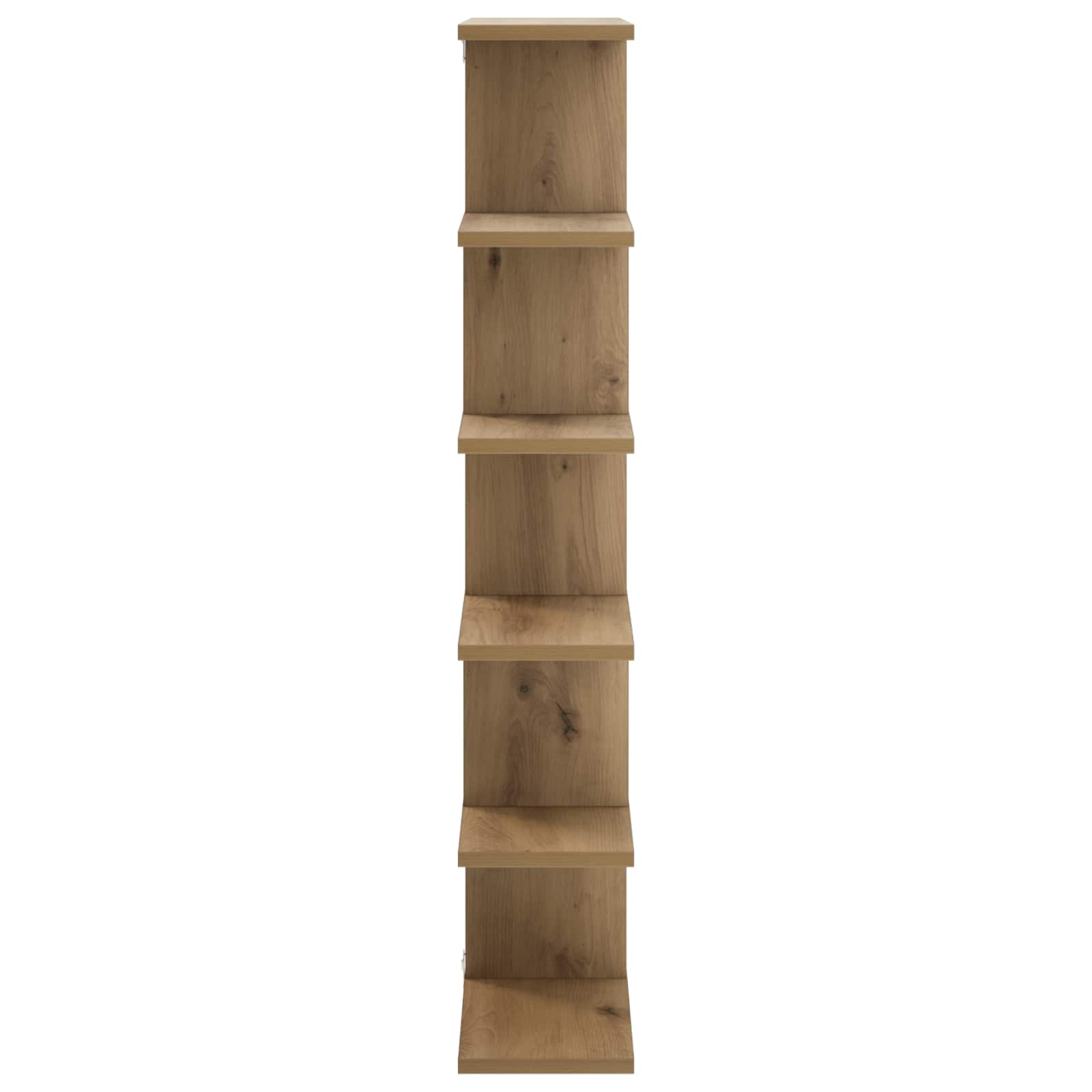 vidaXL Półka ścienna Dąb artisan 70 x 17 x 101 cm Drewno inżynieryjne