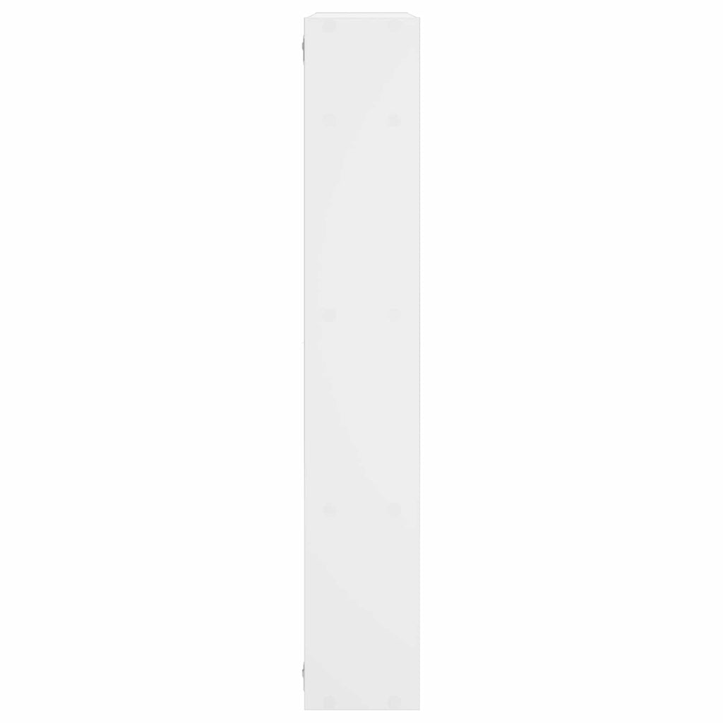 vidaXL Półka ścienna Biały 103 x 17 x 102 cm Drewno inżynieryjne