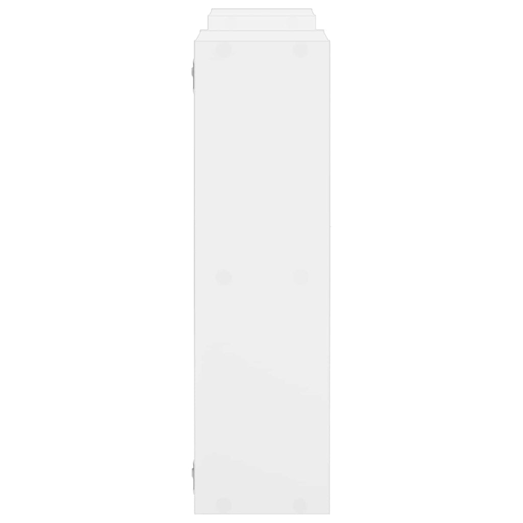 vidaXL Półka ścienna Biały 102 x 17 x 59 cm Drewno inżynieryjne
