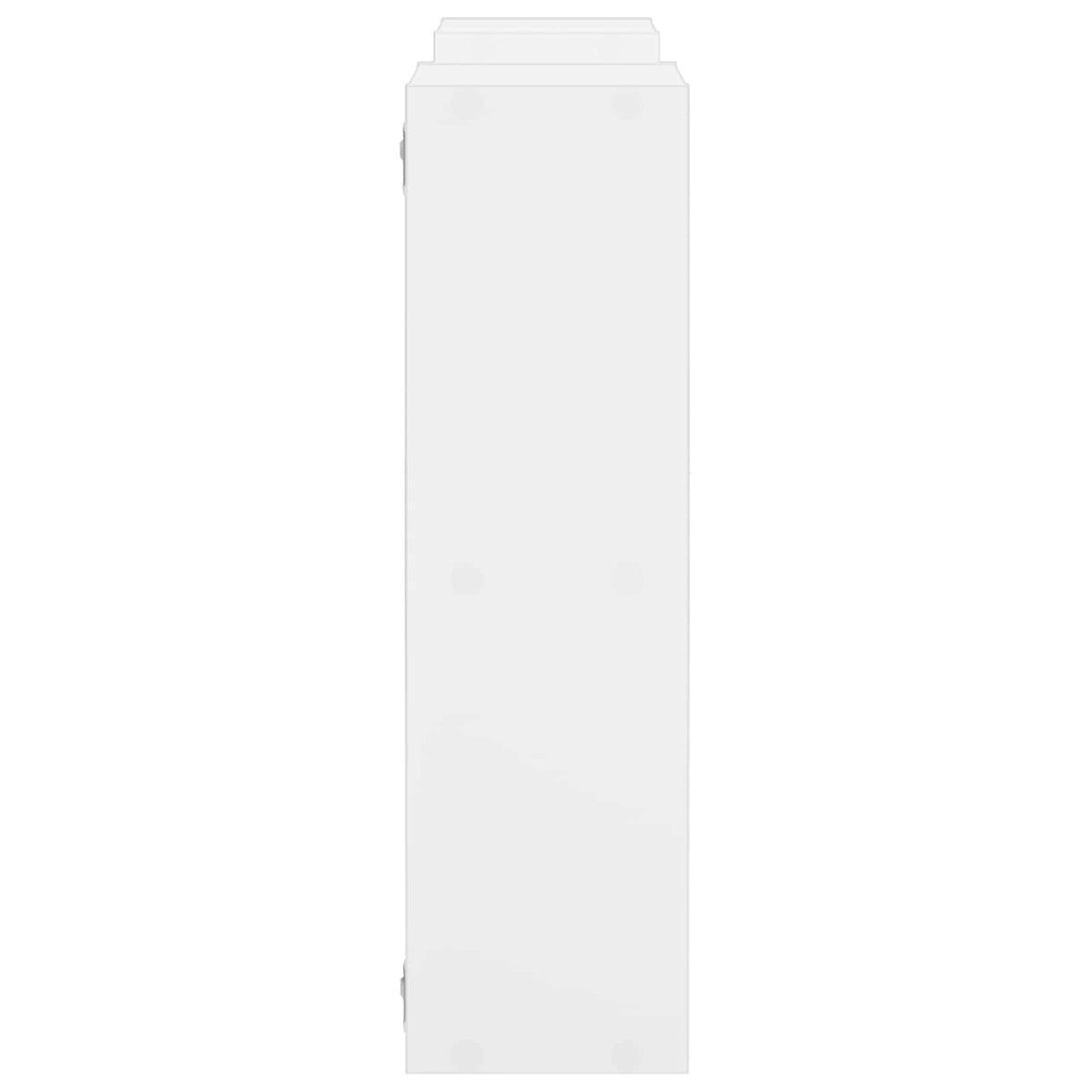 vidaXL Półka ścienna Biały 102 x 17 x 59 cm Drewno inżynieryjne