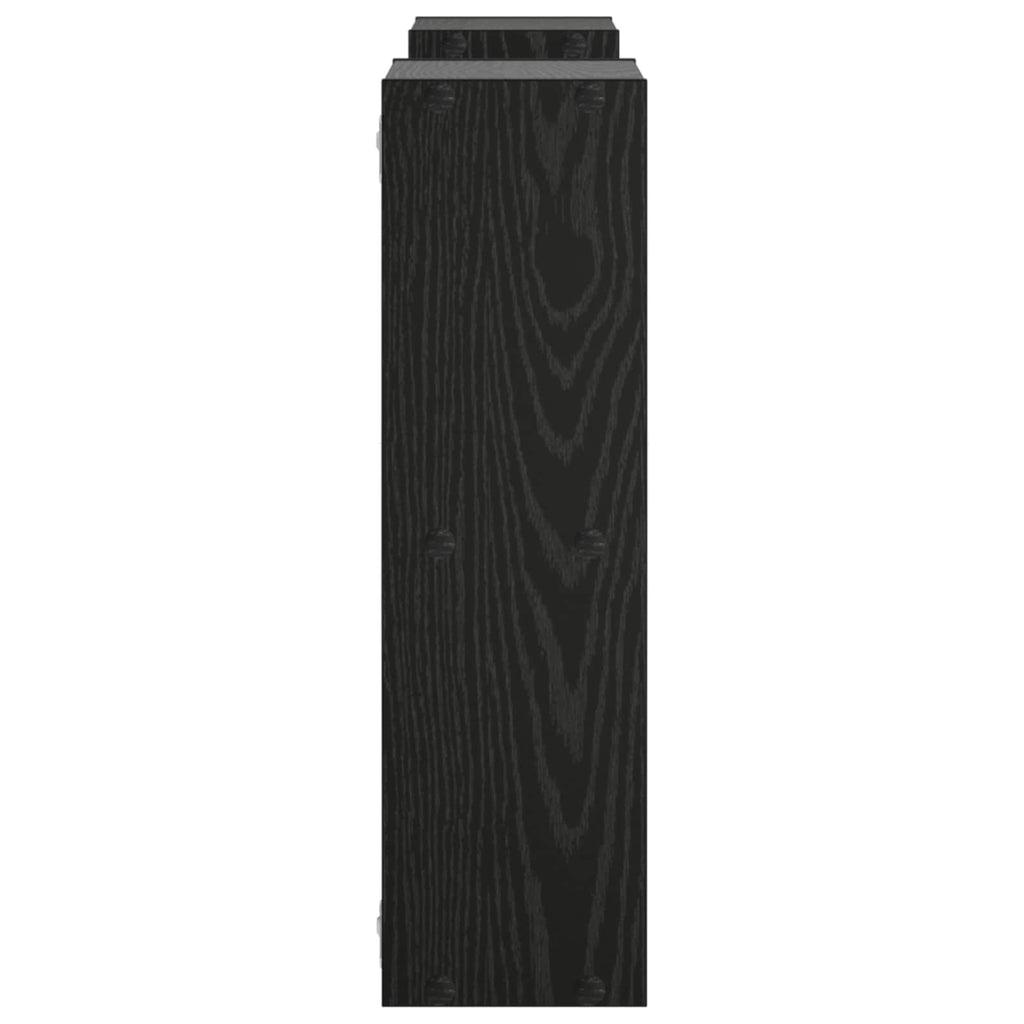 vidaXL Półka ścienna Czarny dąb 102 x 17 x 59 cm Drewno inżynieryjne