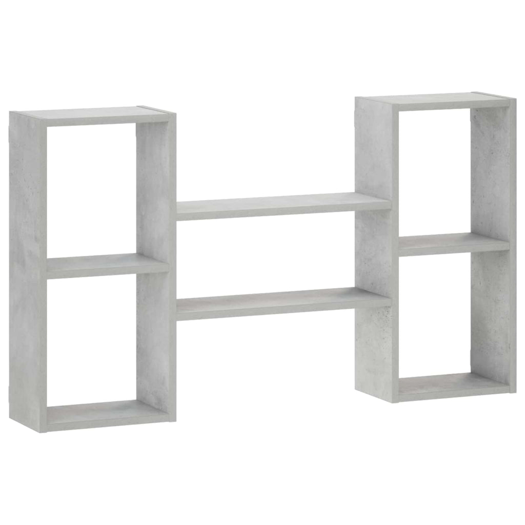vidaXL Półka ścienna Betonowy szary 102 x 17 x 59 cm