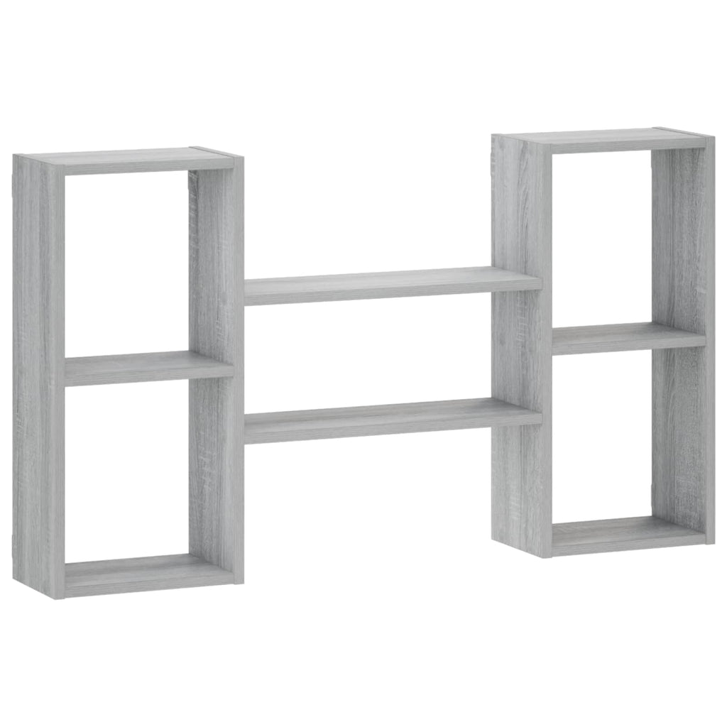 vidaXL Półka ścienna Szary Sonoma 102 x 17 x 59 cm Drewno inżynieryjne