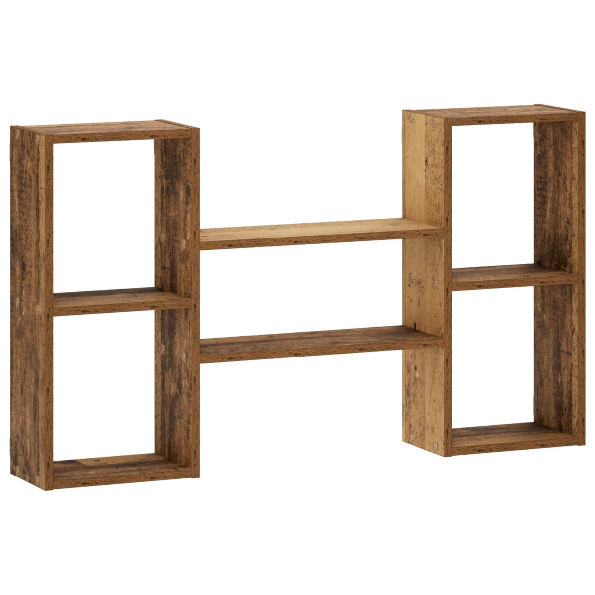 vidaXL Półka ścienna Stare drewno 102 x 17 x 59 cm Drewno inżynieryjne