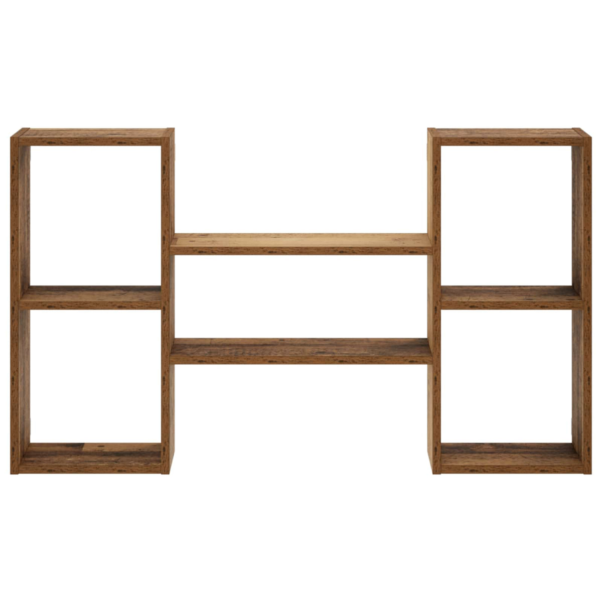 vidaXL Półka ścienna Stare drewno 102 x 17 x 59 cm Drewno inżynieryjne