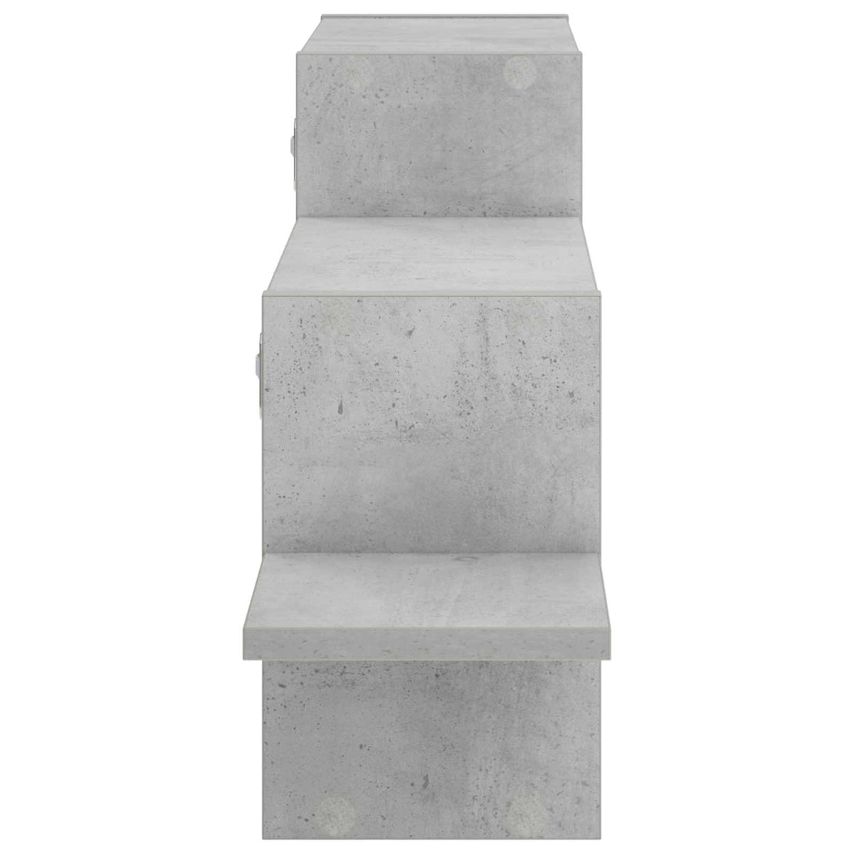 vidaXL Półka ścienna Betonowy szary 95 x 17 x 37 cm