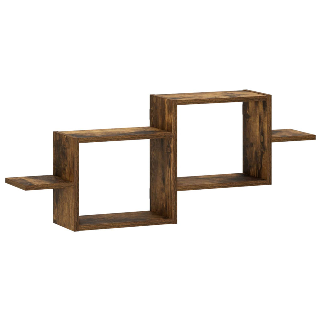vidaXL Półka ścienna Dąb wędzony 95 x 17 x 37 cm Drewno inżynieryjne