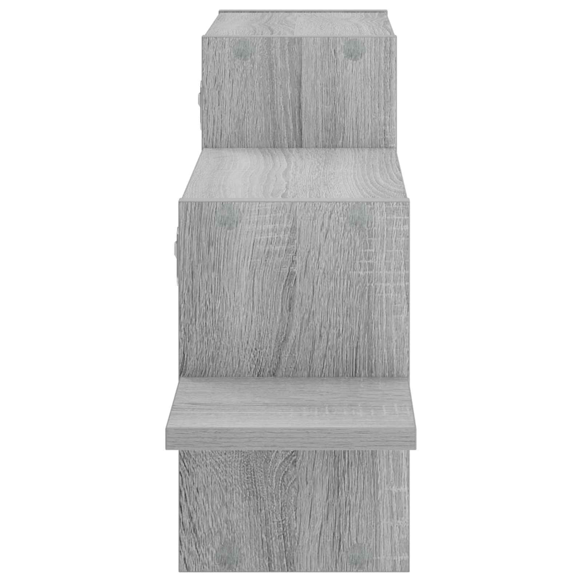 vidaXL Półka ścienna Szary Sonoma 95 x 17 x 37 cm Drewno inżynieryjne