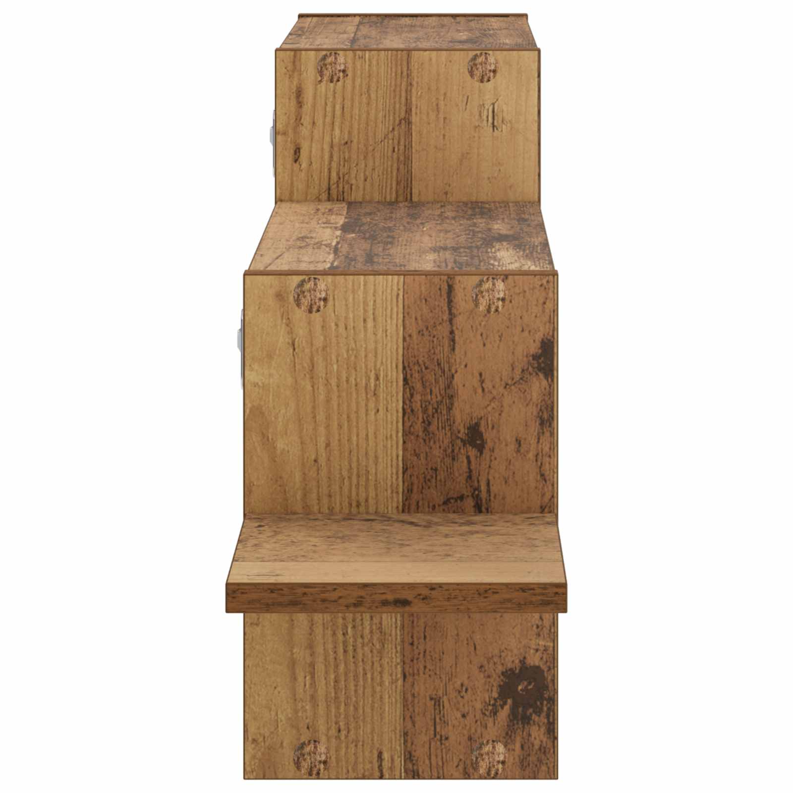 vidaXL Półka ścienna Stare drewno 95 x 17 x 37 cm Drewno inżynieryjne