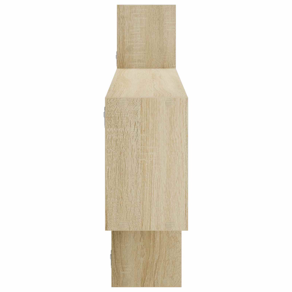 vidaXL Półka ścienna dąb Sonoma 168.5 x 17 x 68 cm Drewno inżynieryjne