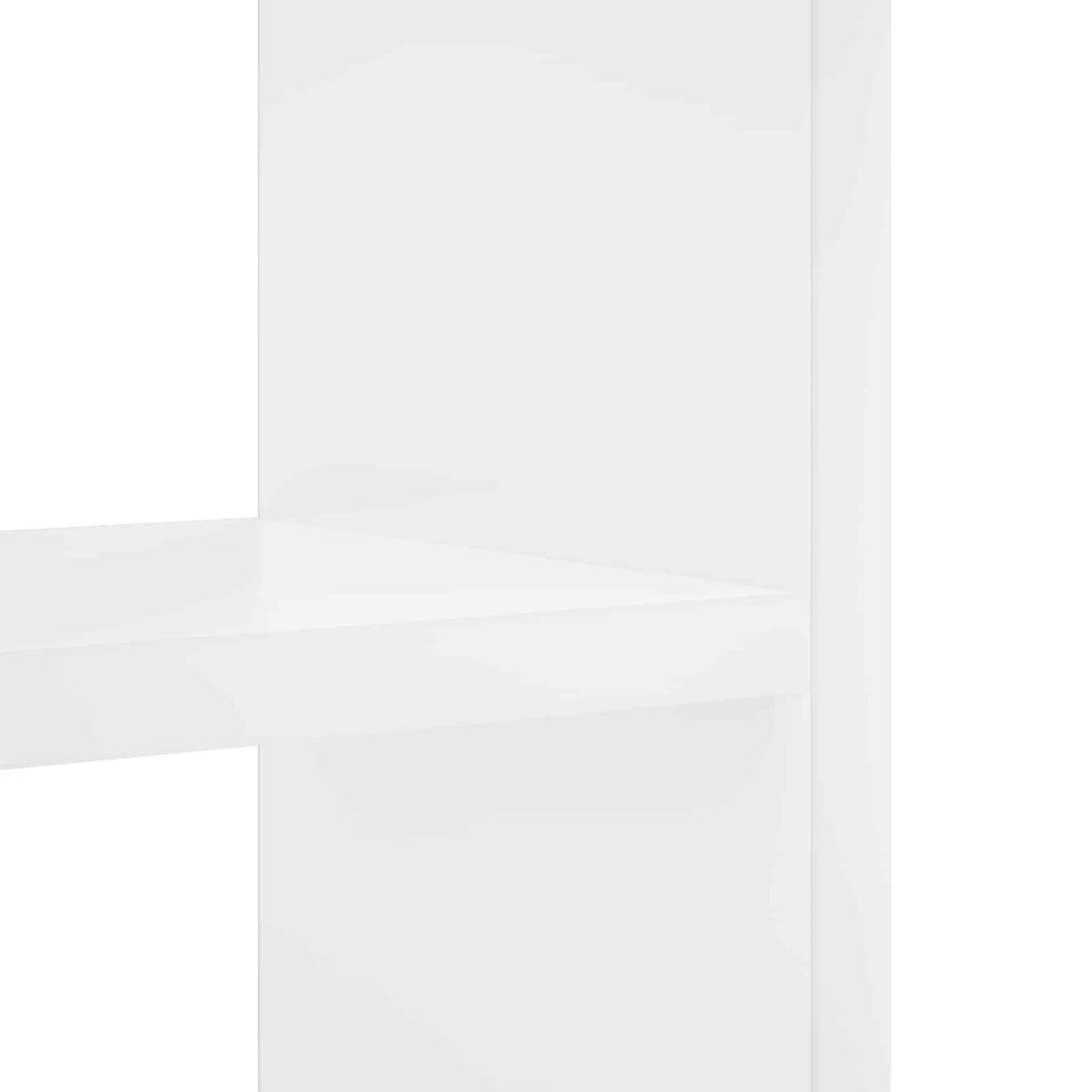 vidaXL Półka ścienna Biały 78.5 x 17 x 45 cm Drewno inżynieryjne