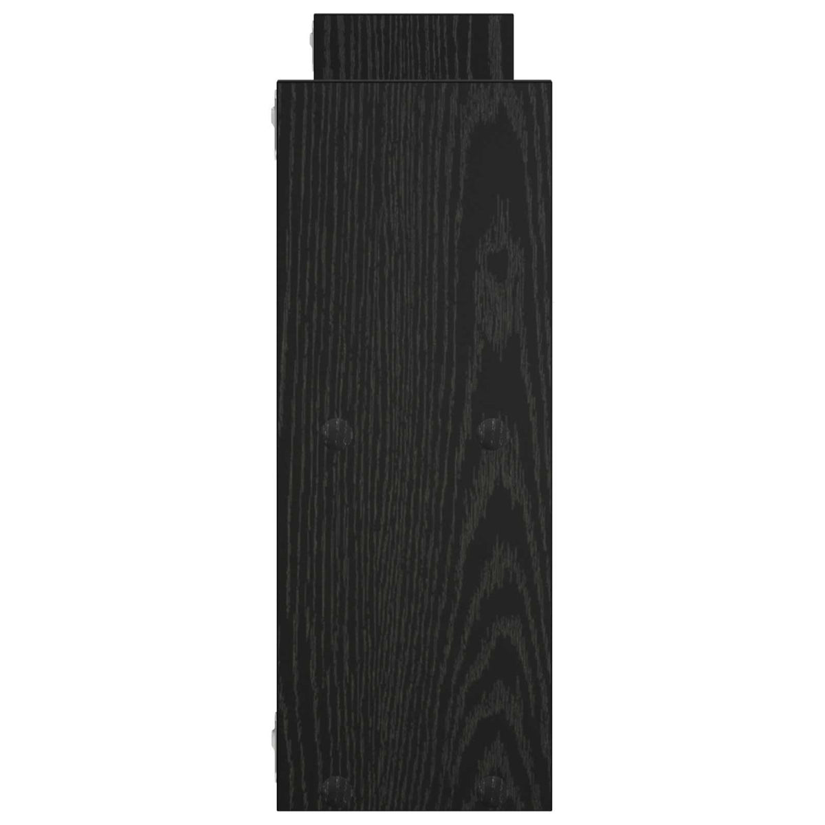 vidaXL Półka ścienna Czarny dąb 78.5 x 17 x 45 cm Drewno inżynieryjne