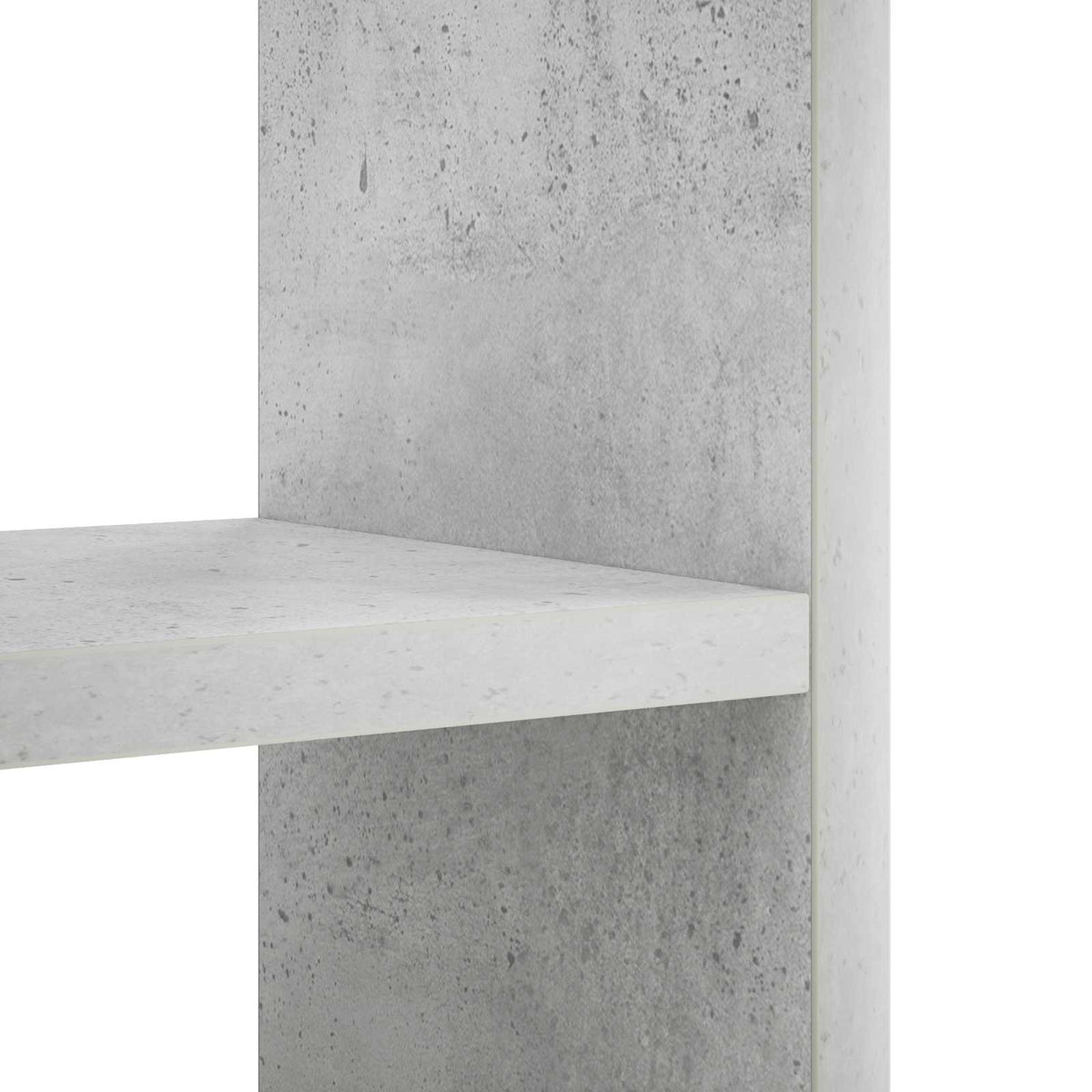 vidaXL Półka ścienna Betonowy szary 78.5 x 17 x 45 cm