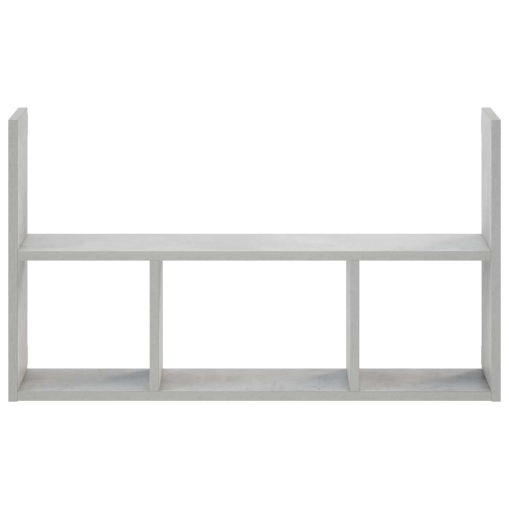 vidaXL Półka ścienna Betonowy szary 78.5 x 17 x 45 cm