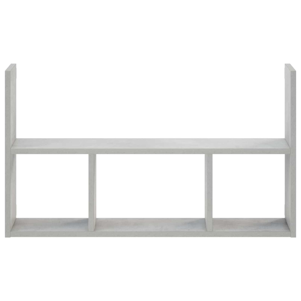 vidaXL Półka ścienna Betonowy szary 78.5 x 17 x 45 cm