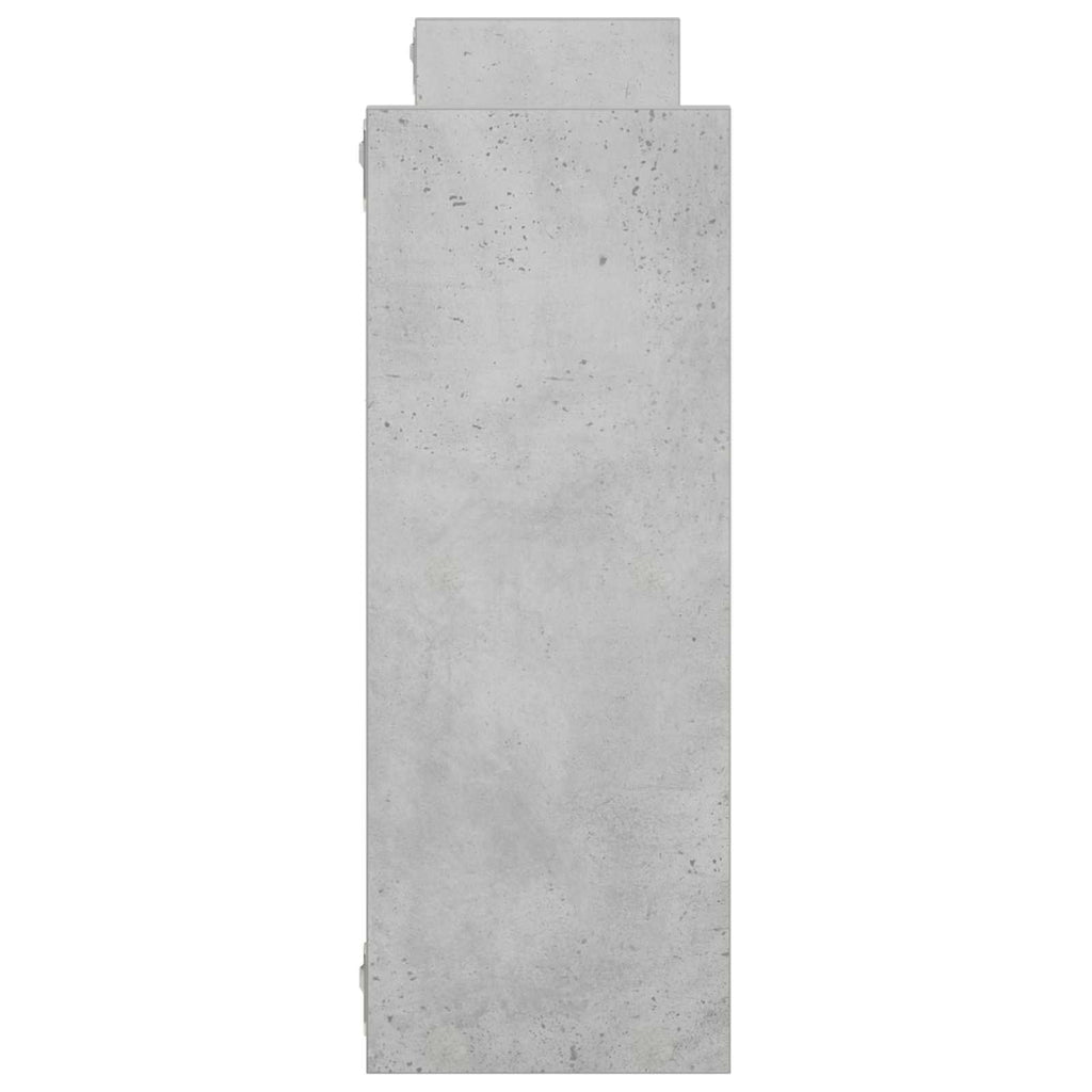 vidaXL Półka ścienna Betonowy szary 78.5 x 17 x 45 cm