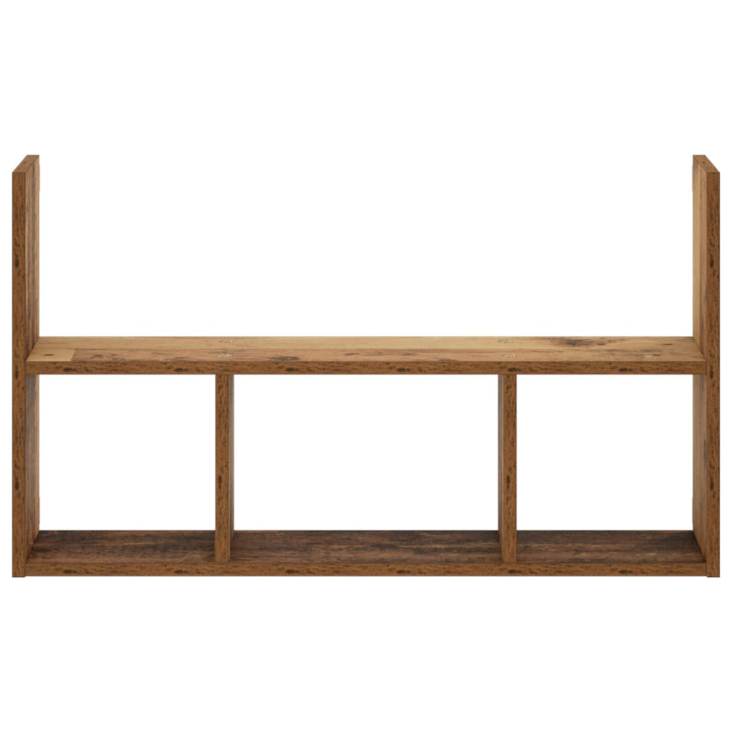 vidaXL Półka ścienna Stare drewno 78.5 x 17 x 45 cm