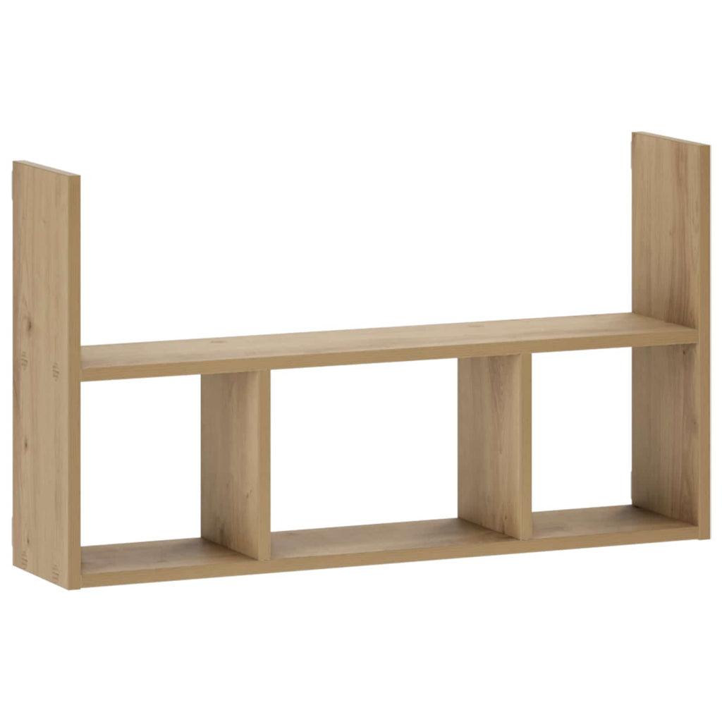 vidaXL Półka ścienna Dąb artisan 78.5 x 17 x 45 cm Drewno inżynieryjne