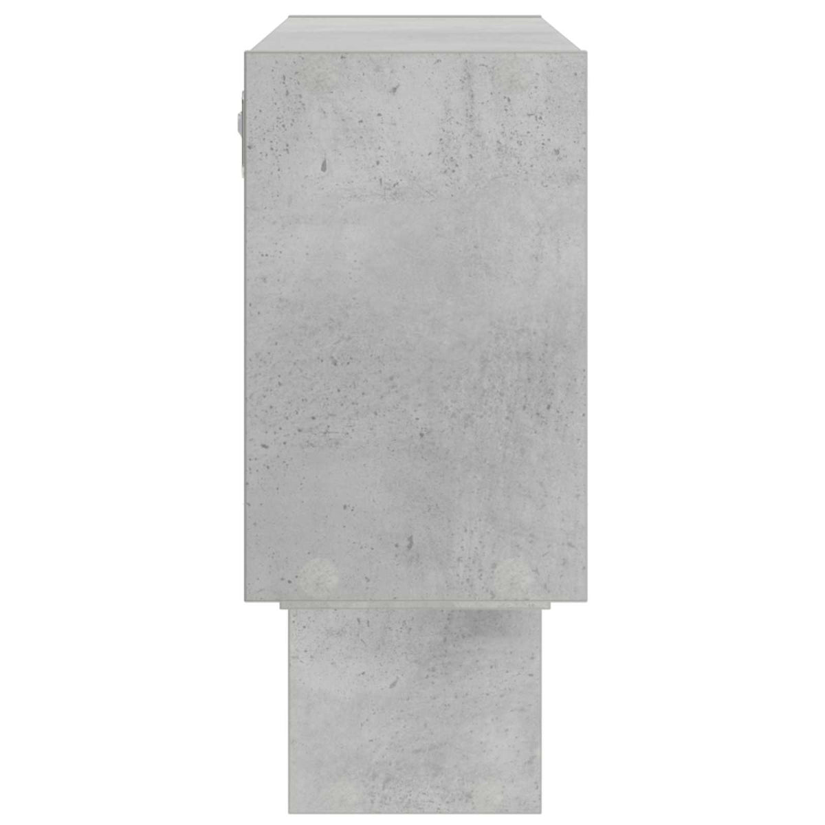 vidaXL Półka ścienna Betonowy szary 158 x 17 x 53 cm