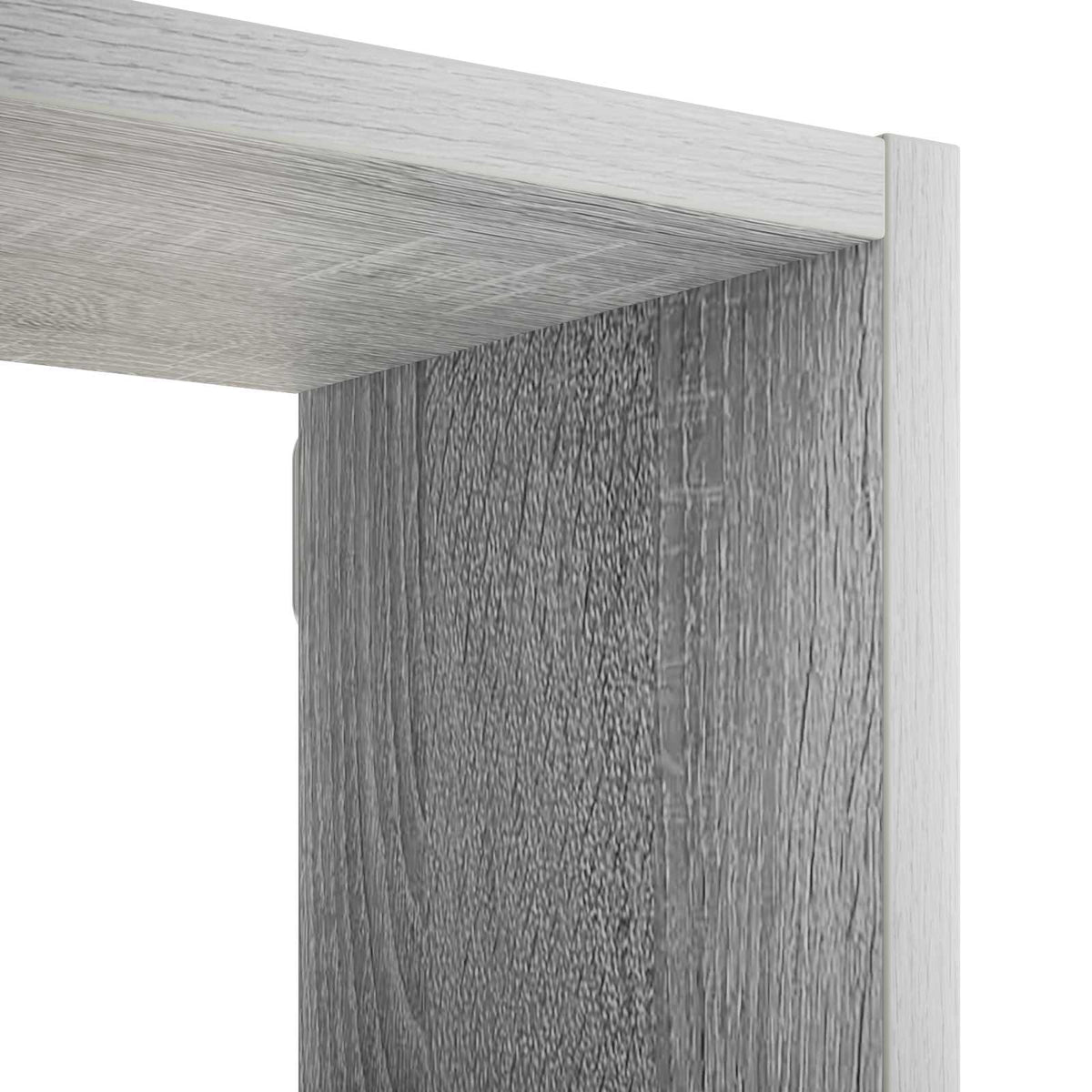 vidaXL Półka ścienna Szary Sonoma 158 x 17 x 53 cm Drewno inżynieryjne