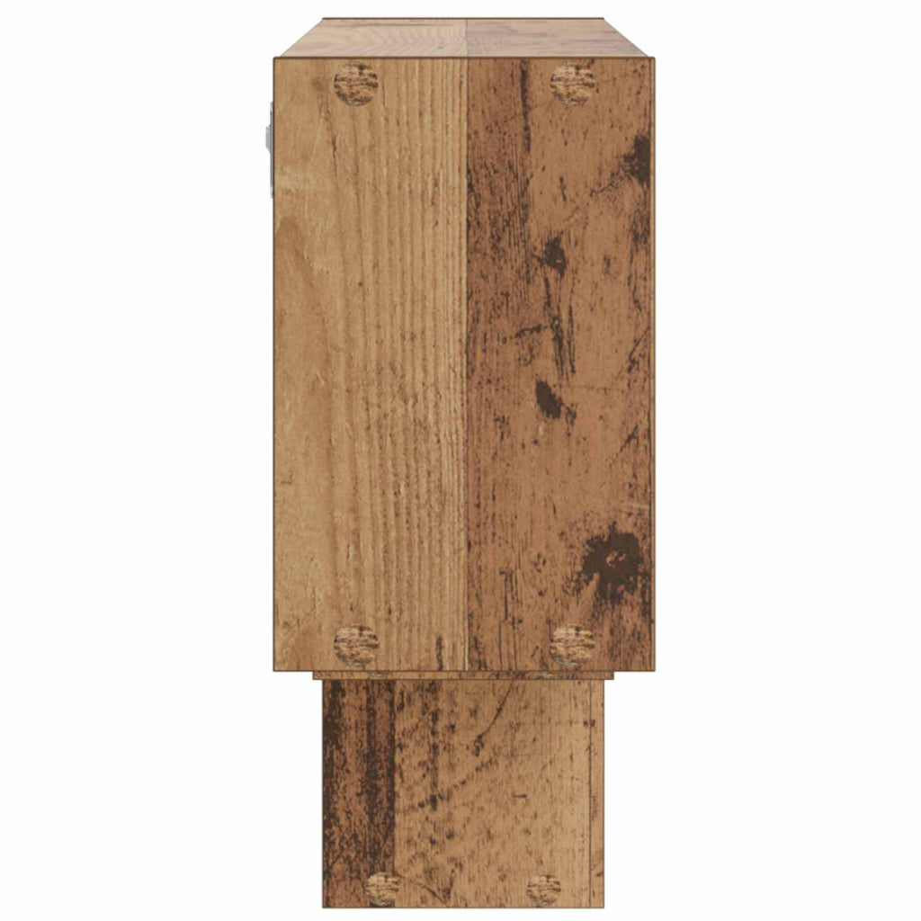 vidaXL Półka ścienna Stare drewno 158 x 17 x 53 cm Drewno inżynieryjne