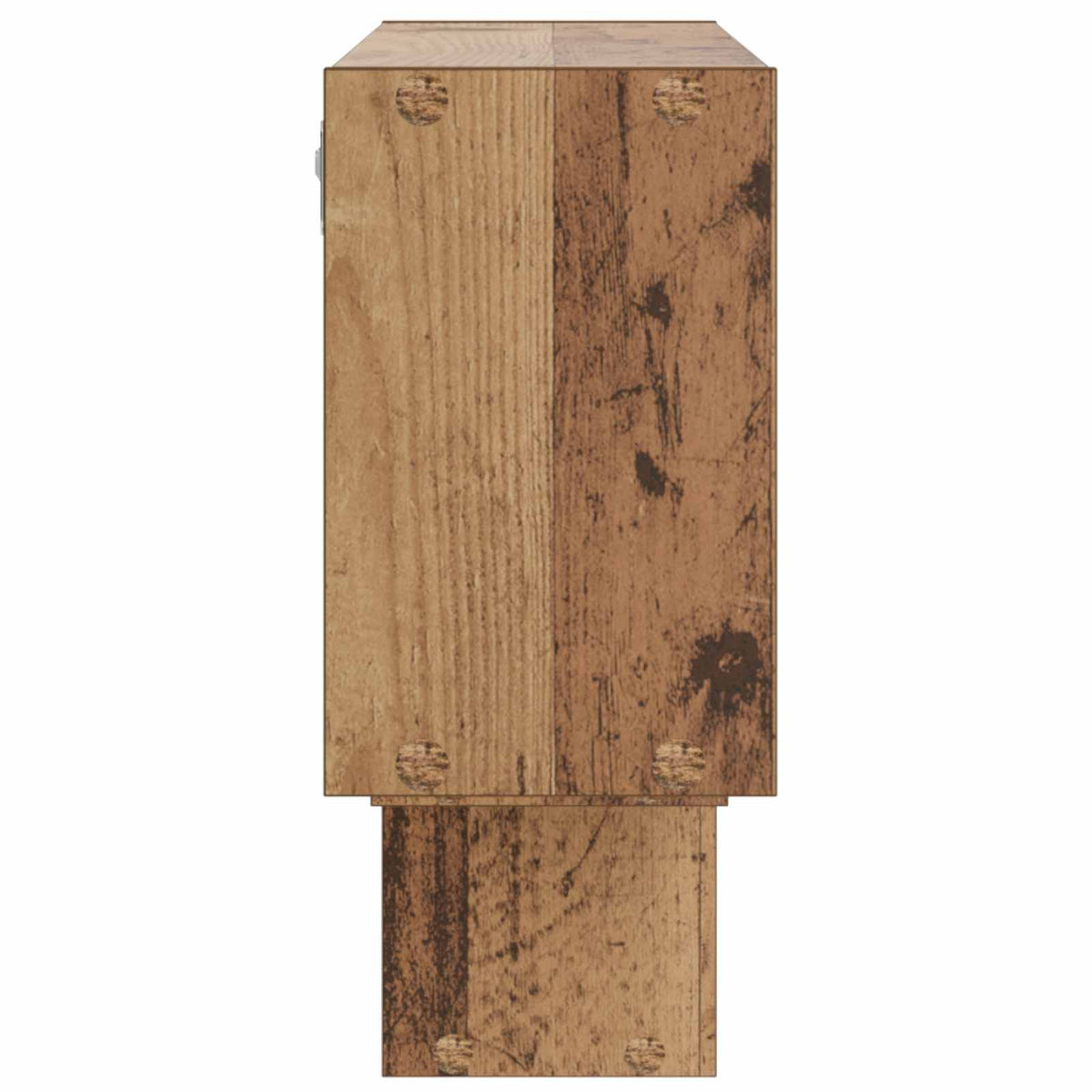 vidaXL Półka ścienna Stare drewno 158 x 17 x 53 cm Drewno inżynieryjne