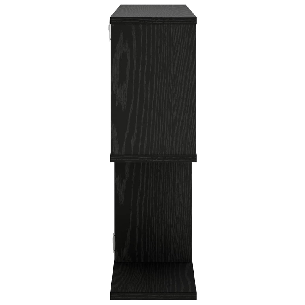 vidaXL Półka ścienna Czarny dąb 72 x 17 x 55,5 cm Drewno inżynieryjne