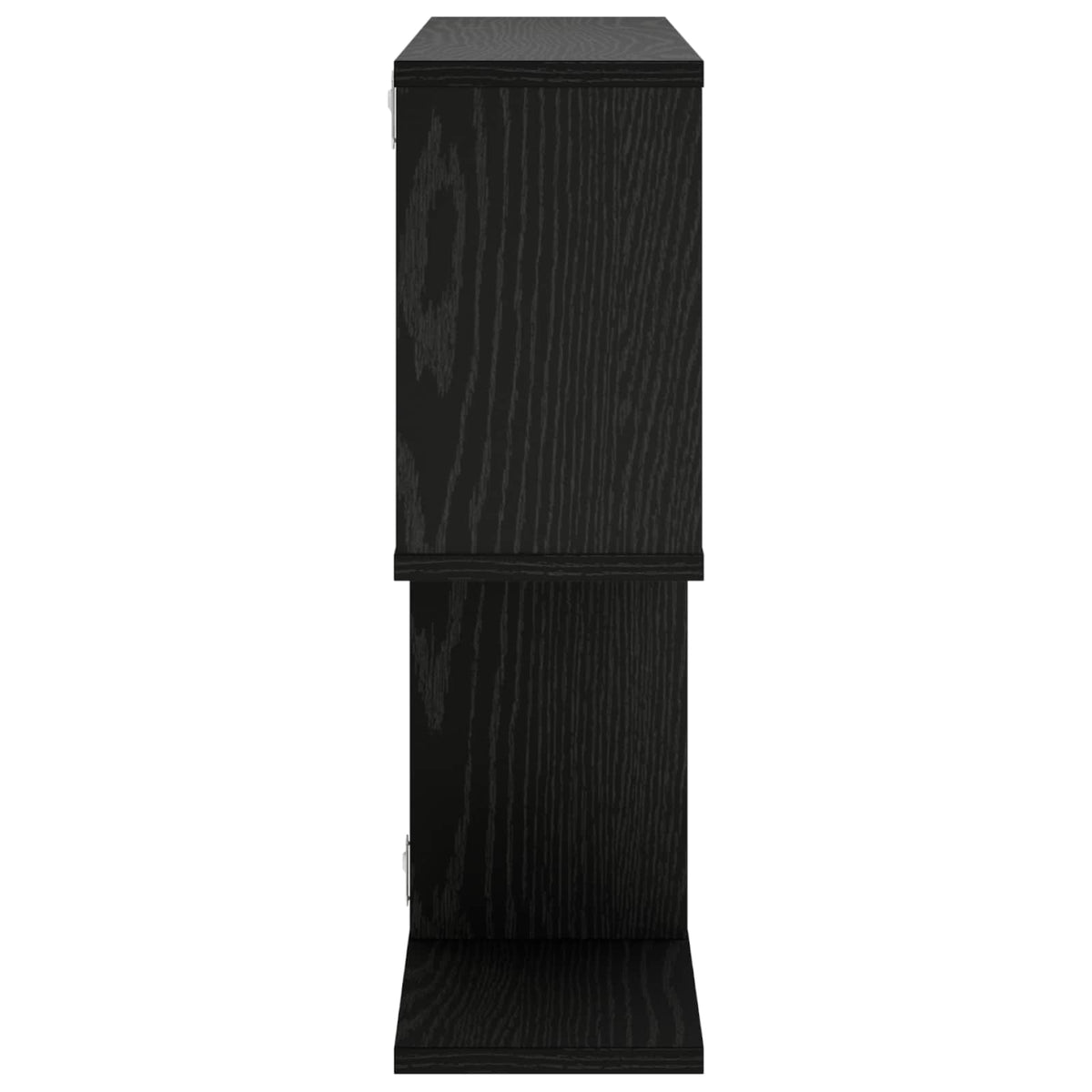 vidaXL Półka ścienna Czarny dąb 72 x 17 x 55,5 cm Drewno inżynieryjne