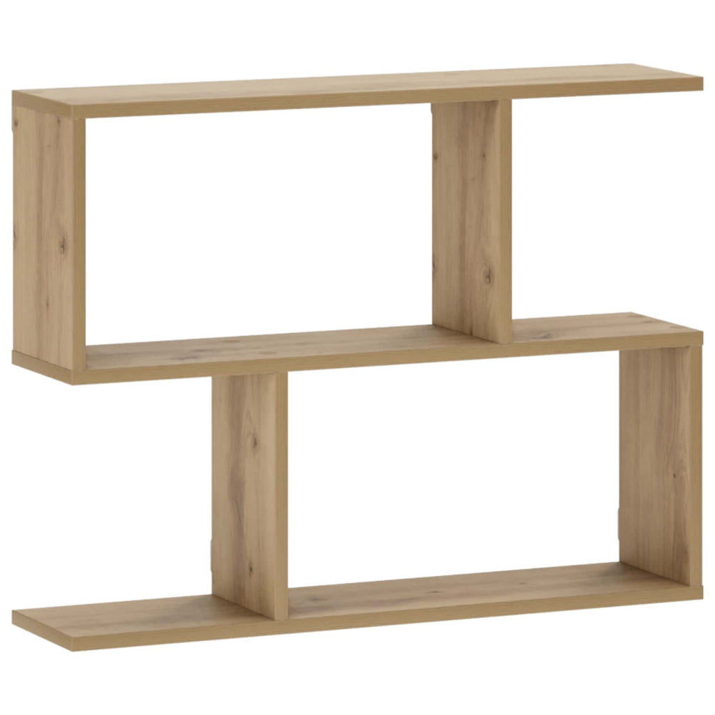 vidaXL Półka ścienna Dąb artisan 72 x 17 x 55,5 cm Drewno inżynieryjne